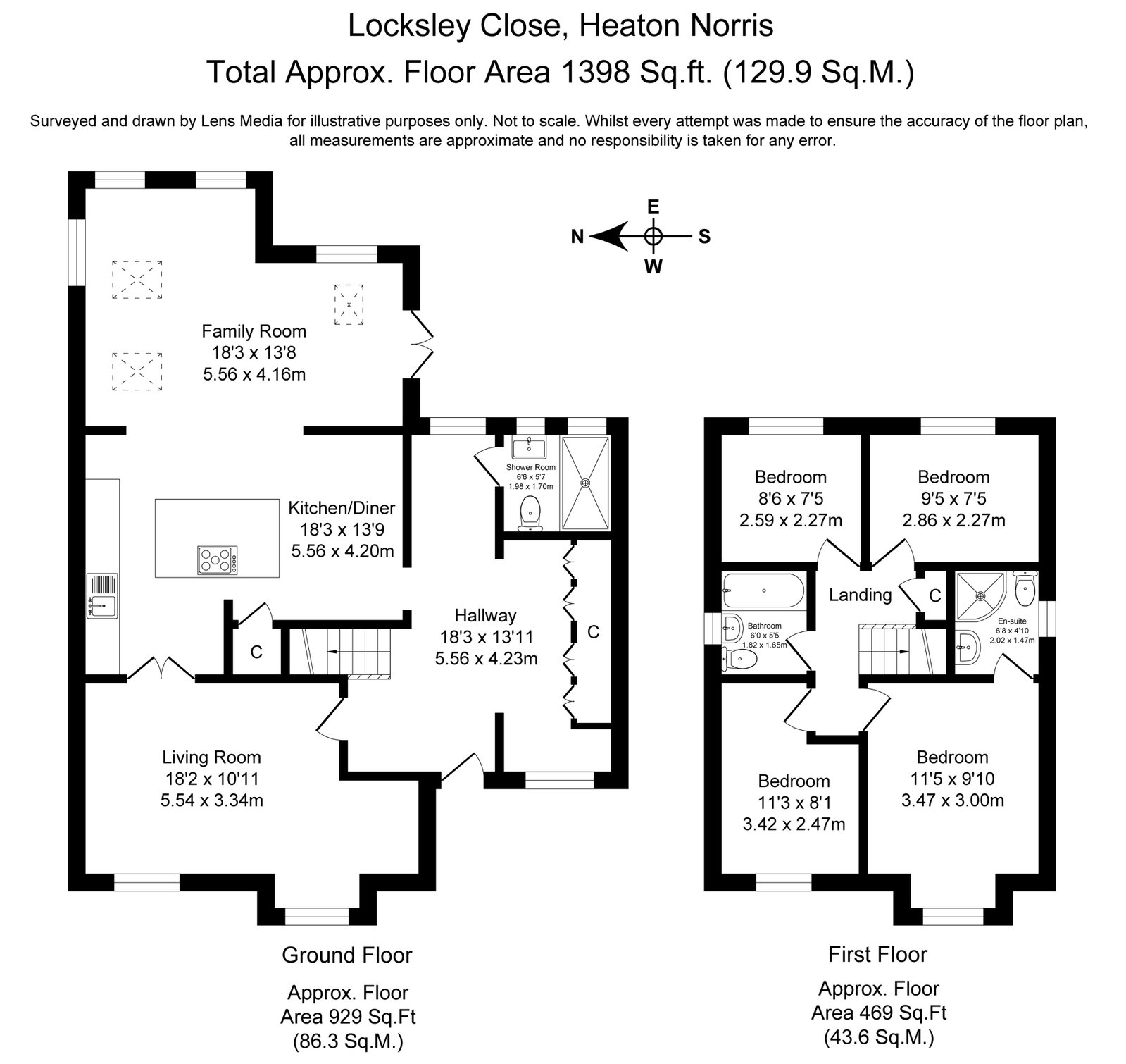 Locksley Close, Stockport floorplan