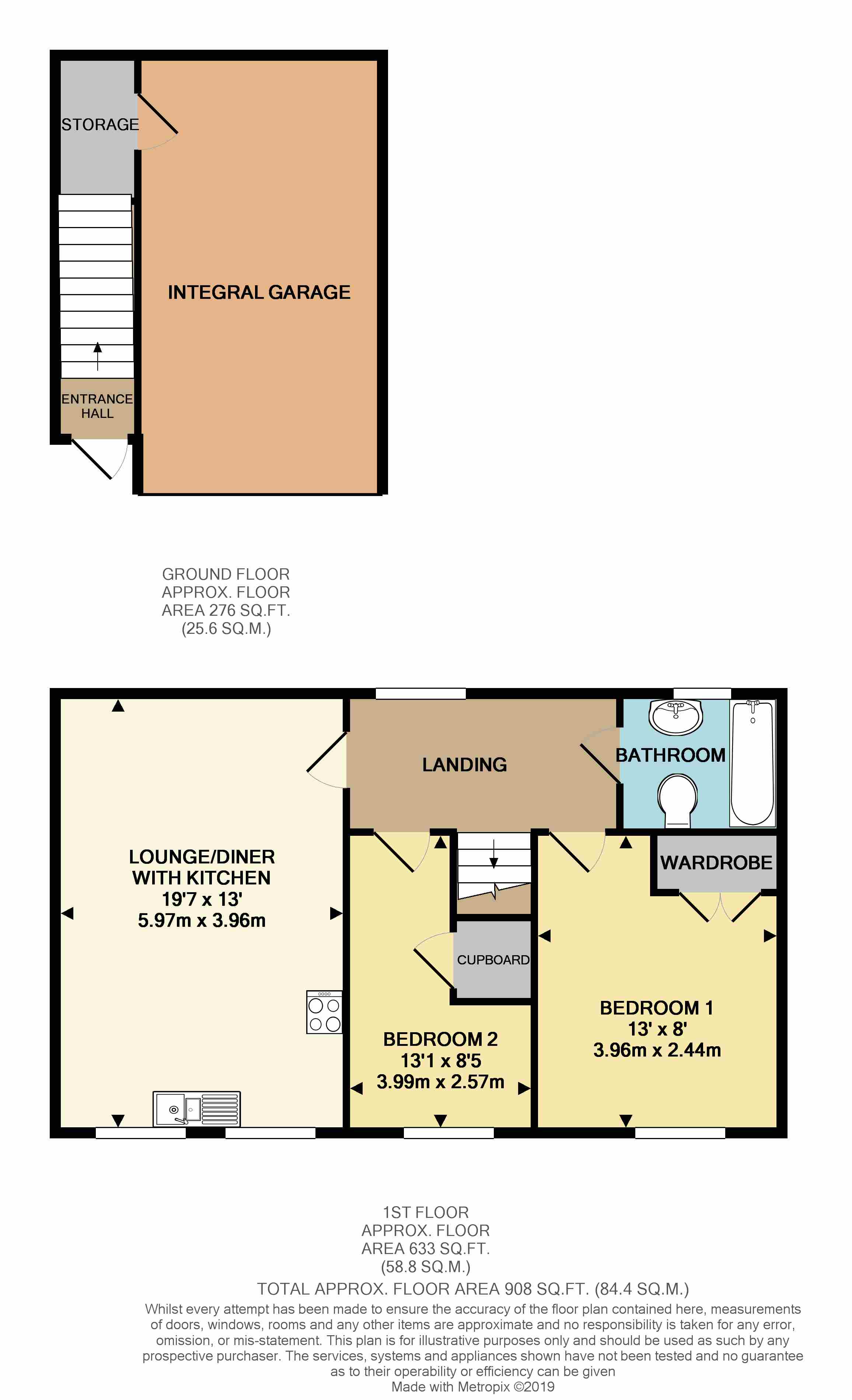 2 Bedrooms Flat for sale in Connemara Close, Westbury BA13