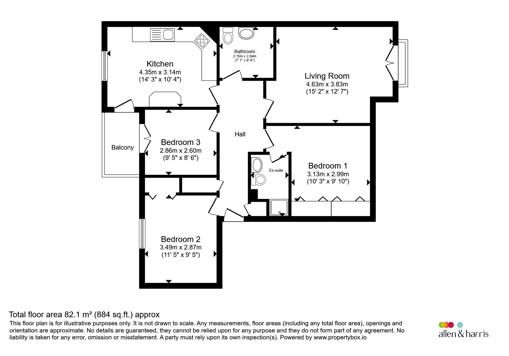 22, Stonelaw Drive, Glasgow floorplan