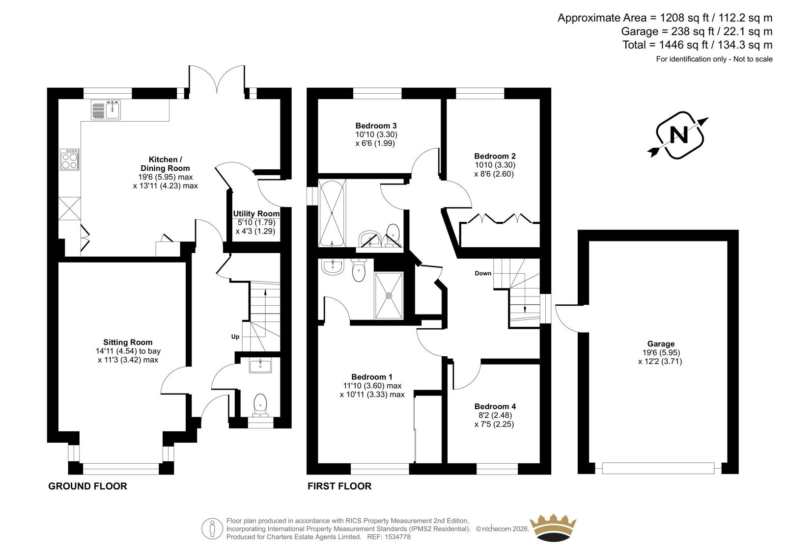 Nutsea Road, Southampton floorplan
