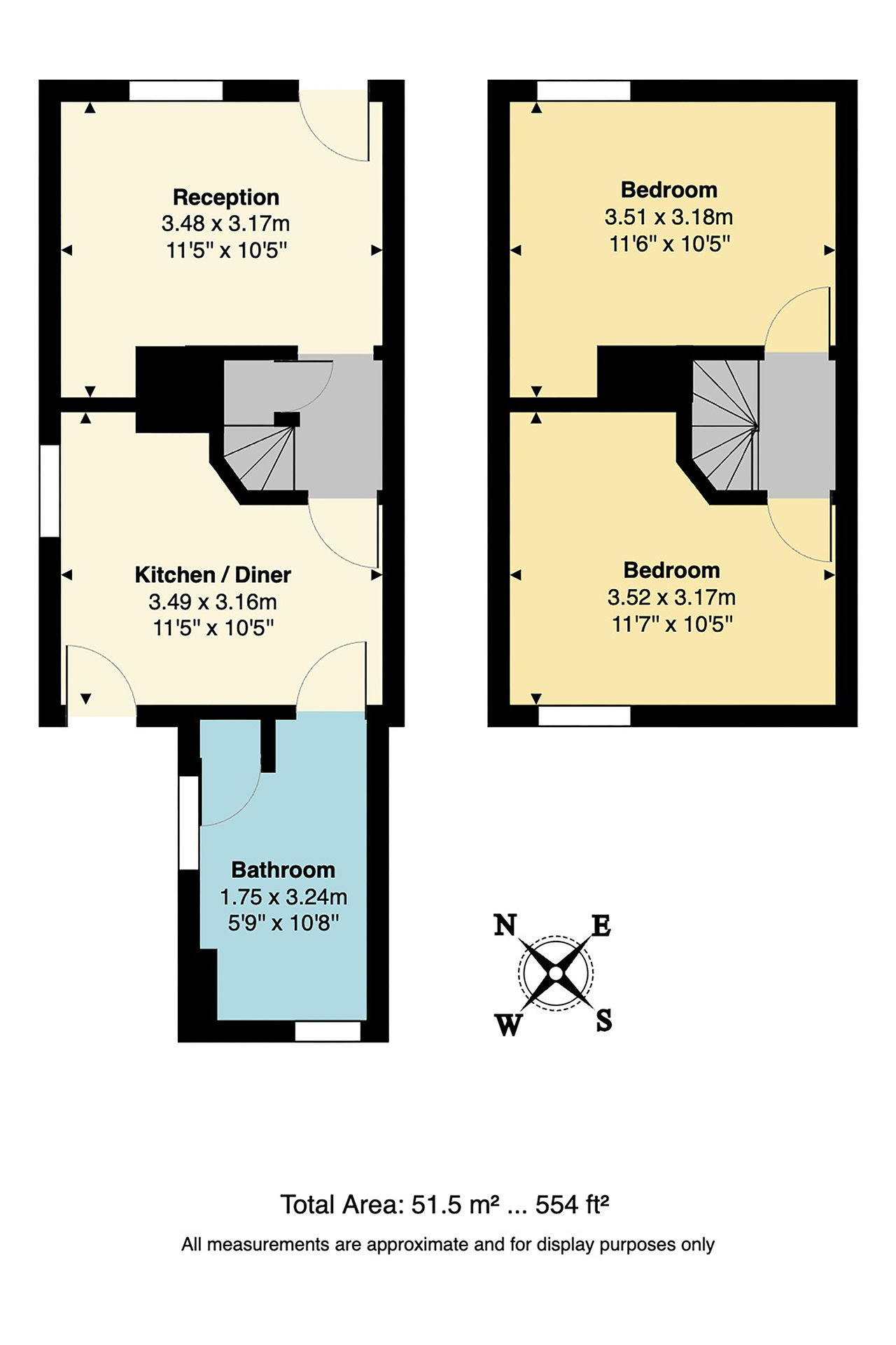 54 Oxford Street, Whitstable floorplan