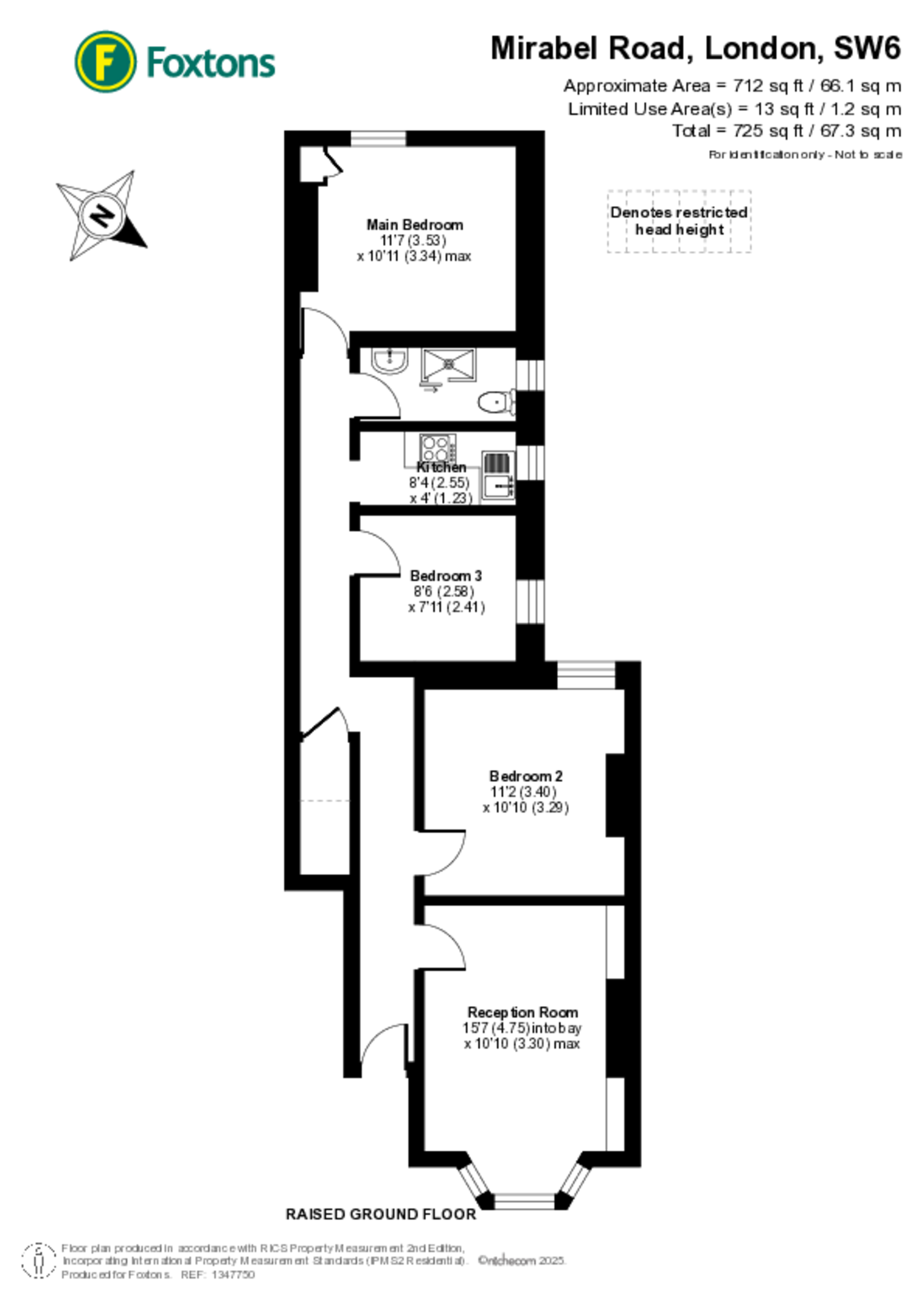 Mirabel Road, Fulham floorplan