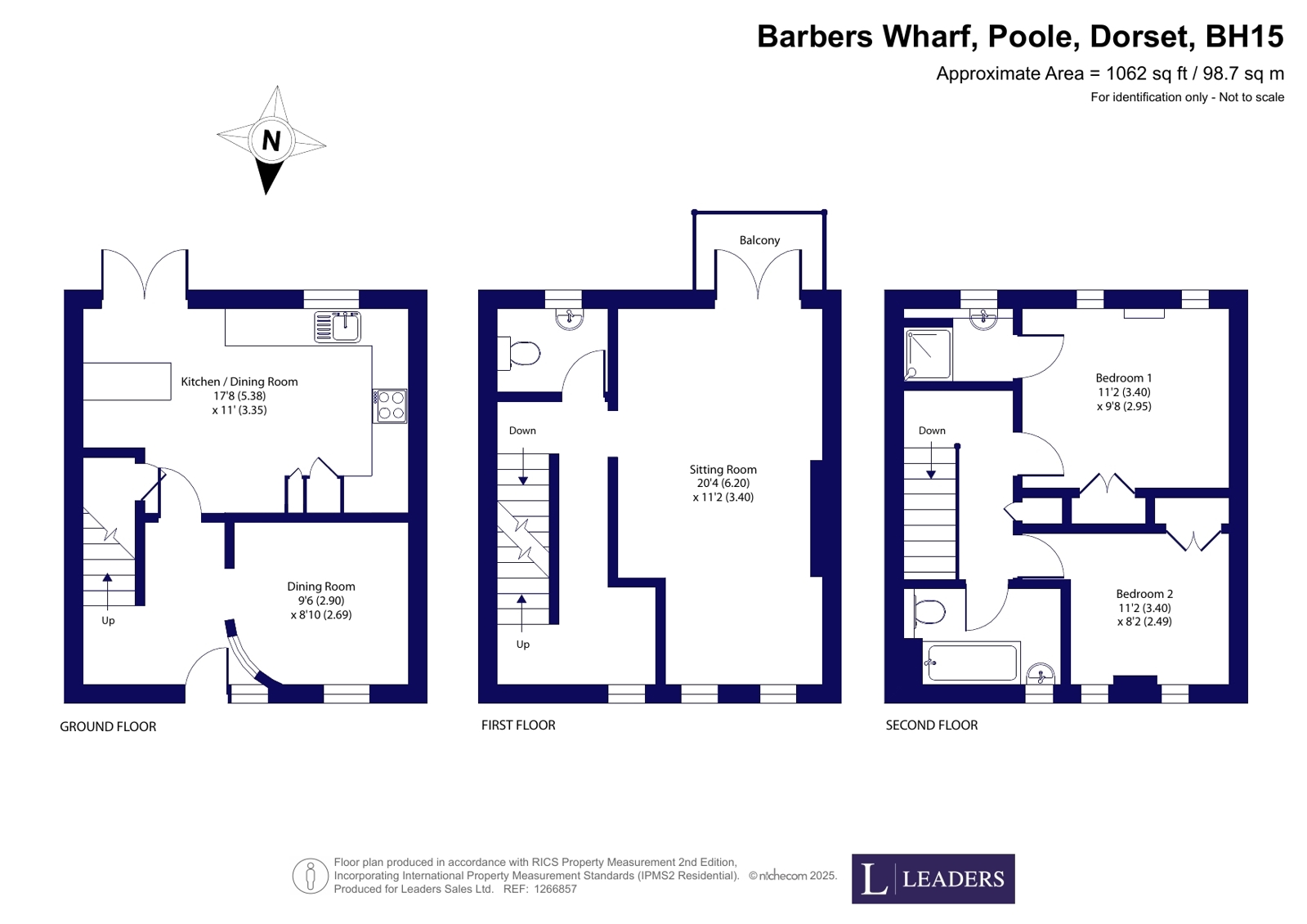 24, Barbers Wharf, Dorset floorplan