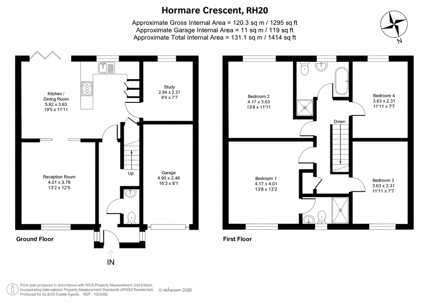 Hormare Crescent, Storrington floorplan
