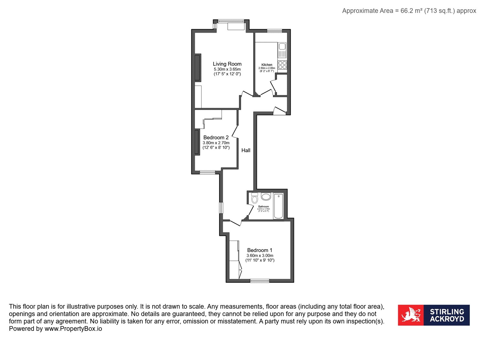 Flat 2, 20, Carmalt Gardens, Putney floorplan