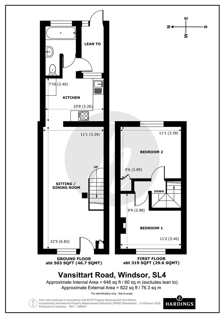 56, Vansittart Road, Windsor floorplan