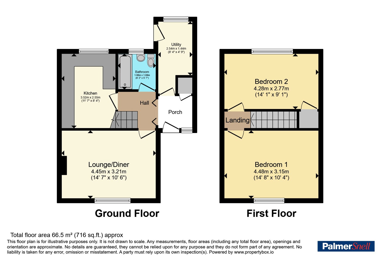 11, Chestnut Road, Somerset floorplan