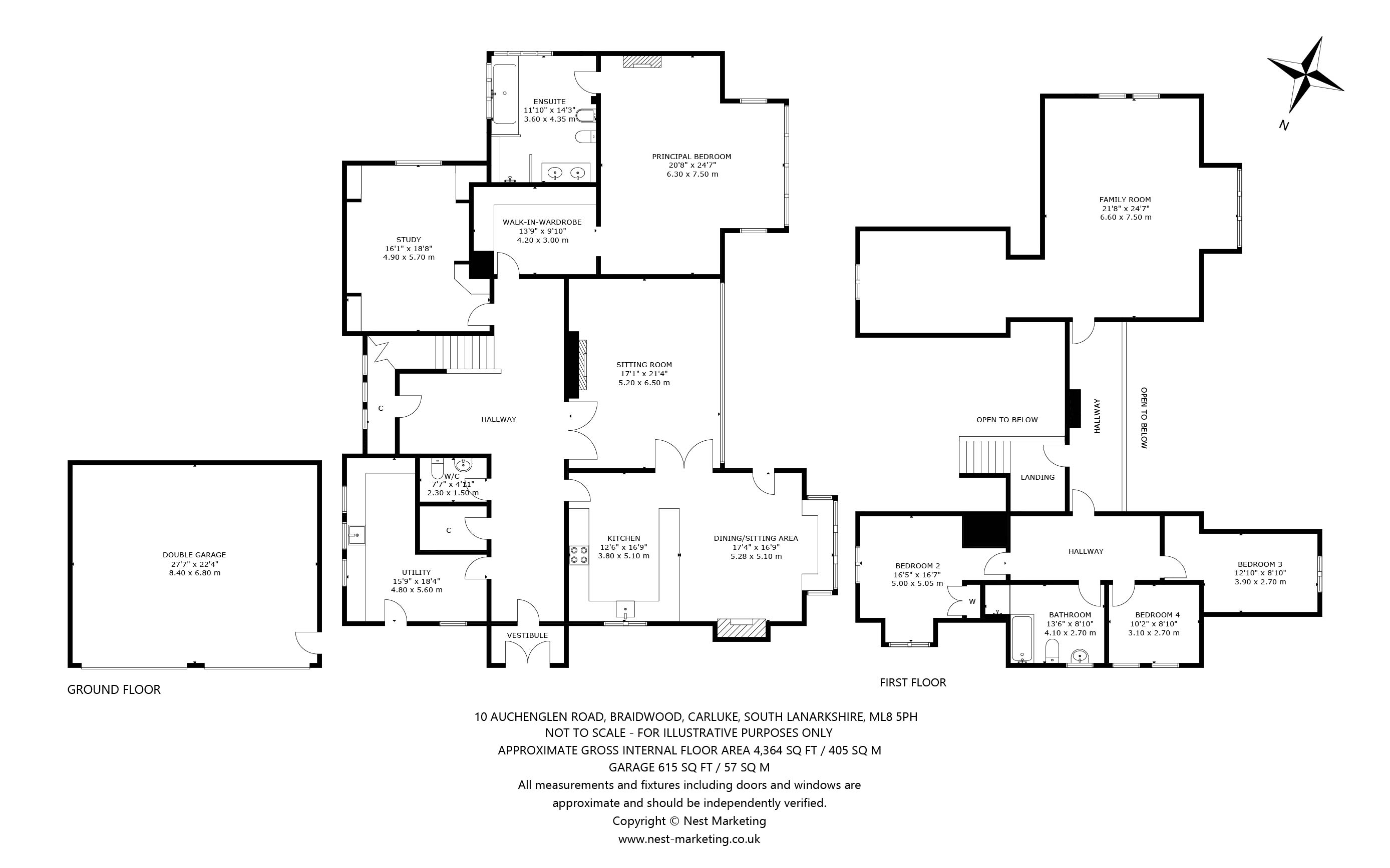 10, Auchenglen Road, Carluke floorplan