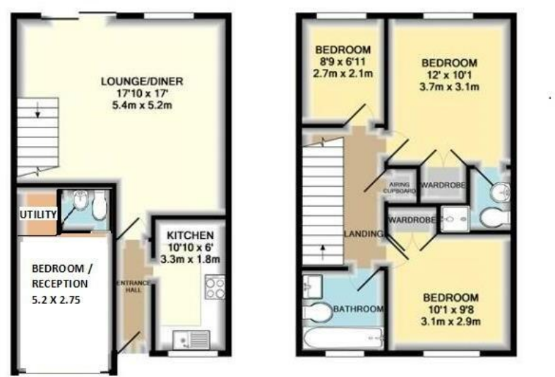 19, Robin Way, Staines-upon-Thames floorplan