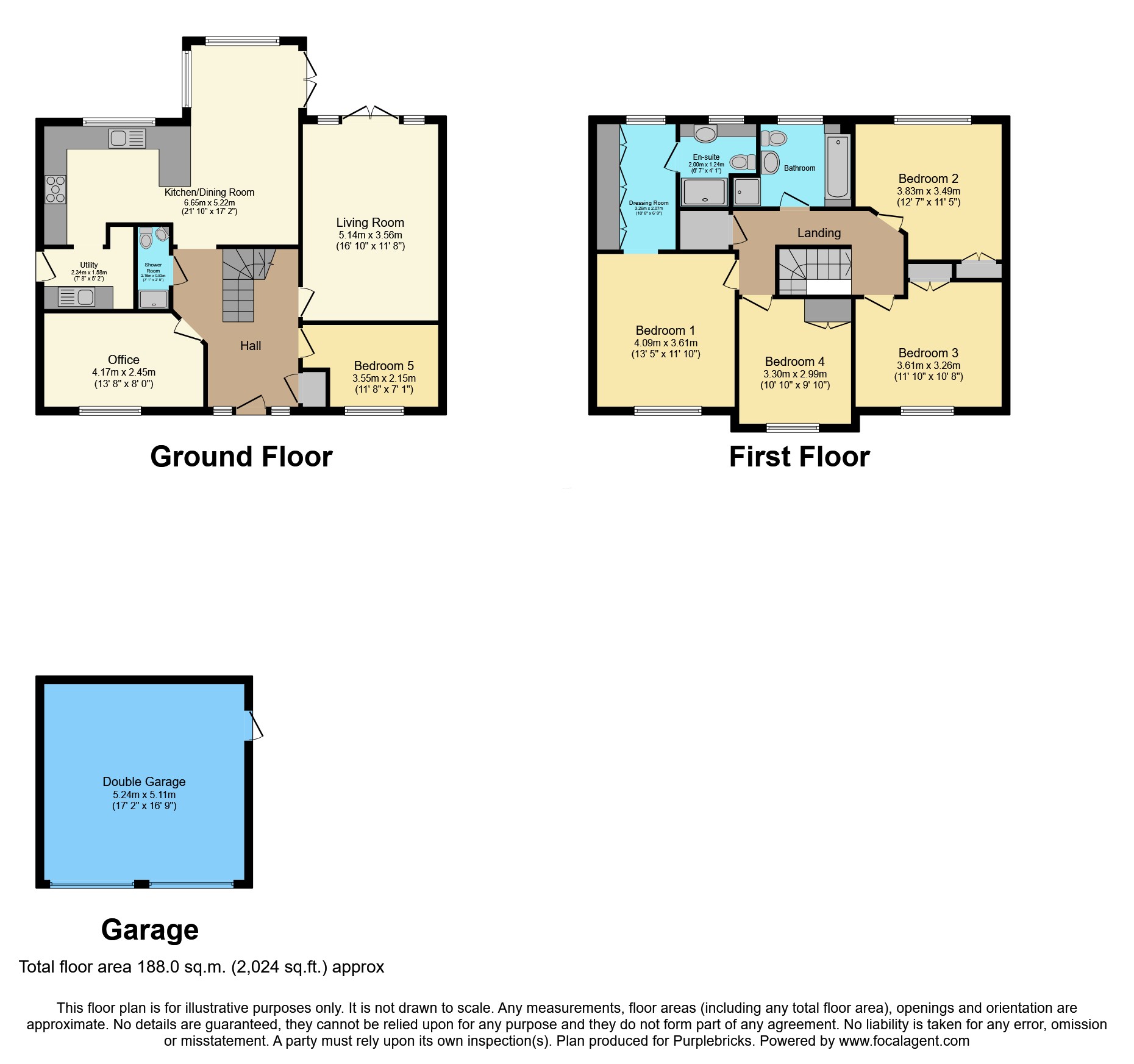 27, Old Pinewood Way, Papworth Everard, Cambridge floorplan