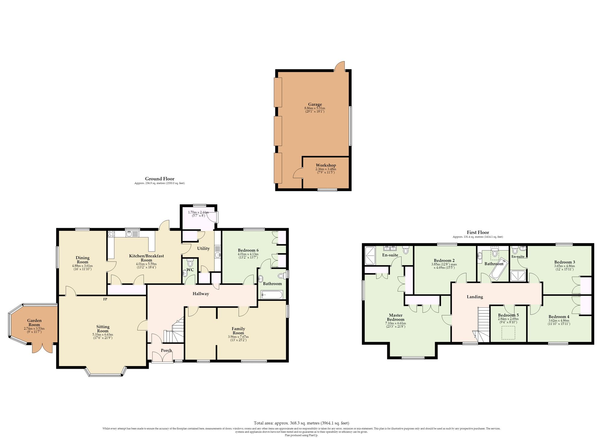 The Chestnuts Long Green, Diss floorplan