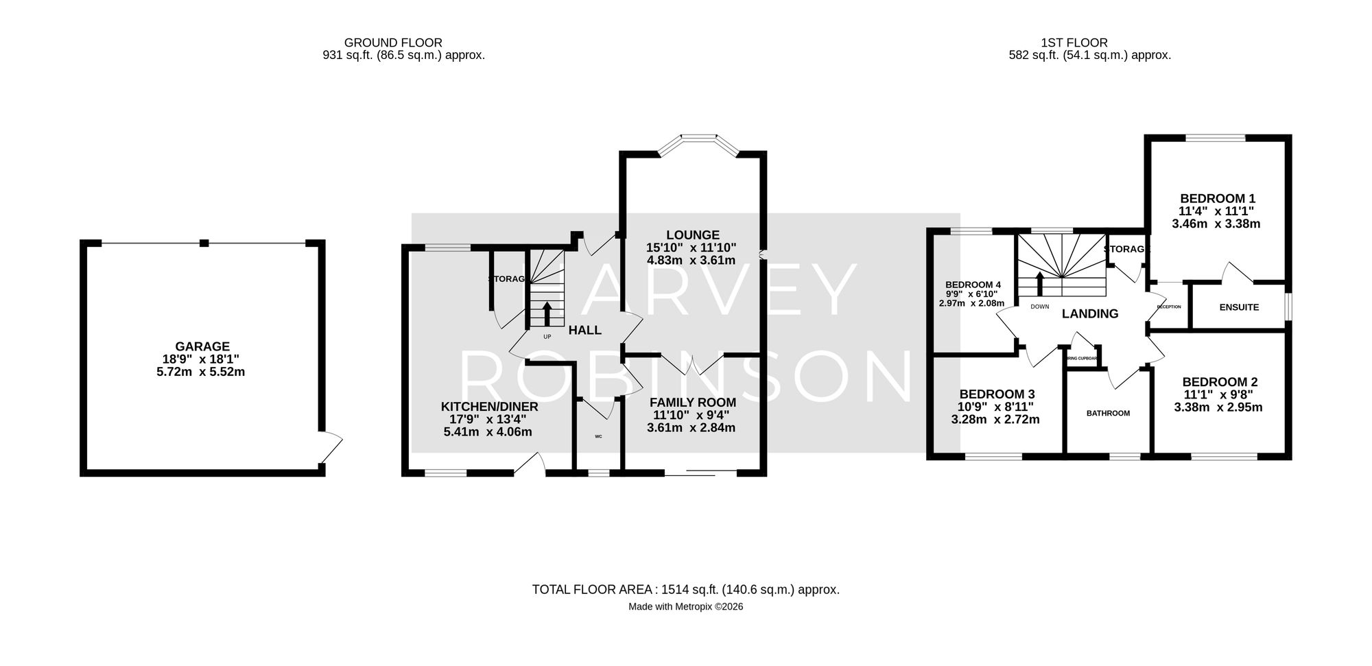59 Sumerling Way, Huntingdon floorplan