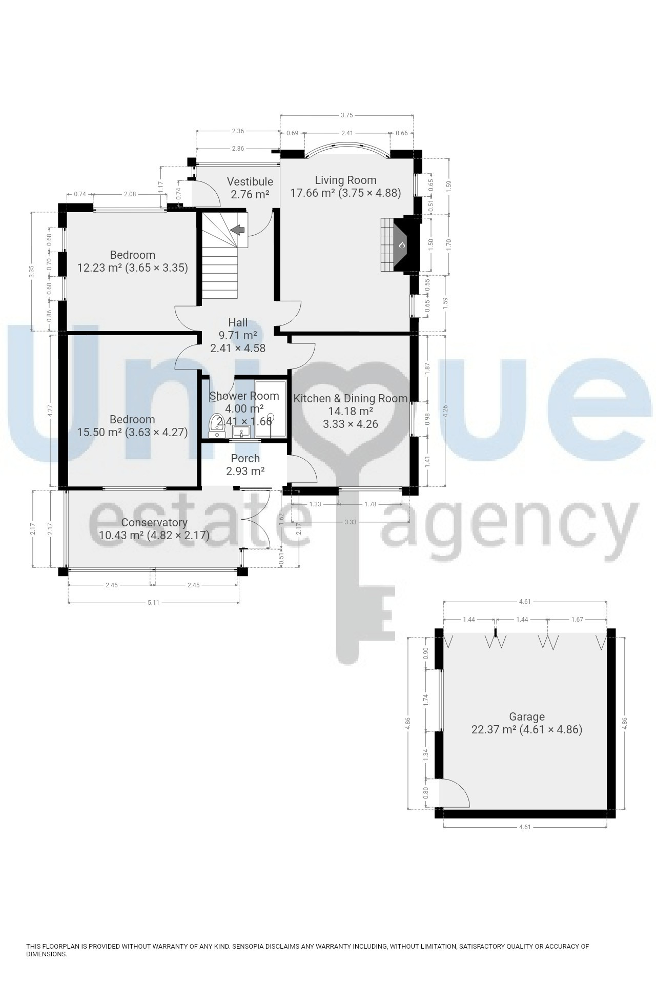 8, Chaucer Avenue, Thornton-Cleveleys floorplan