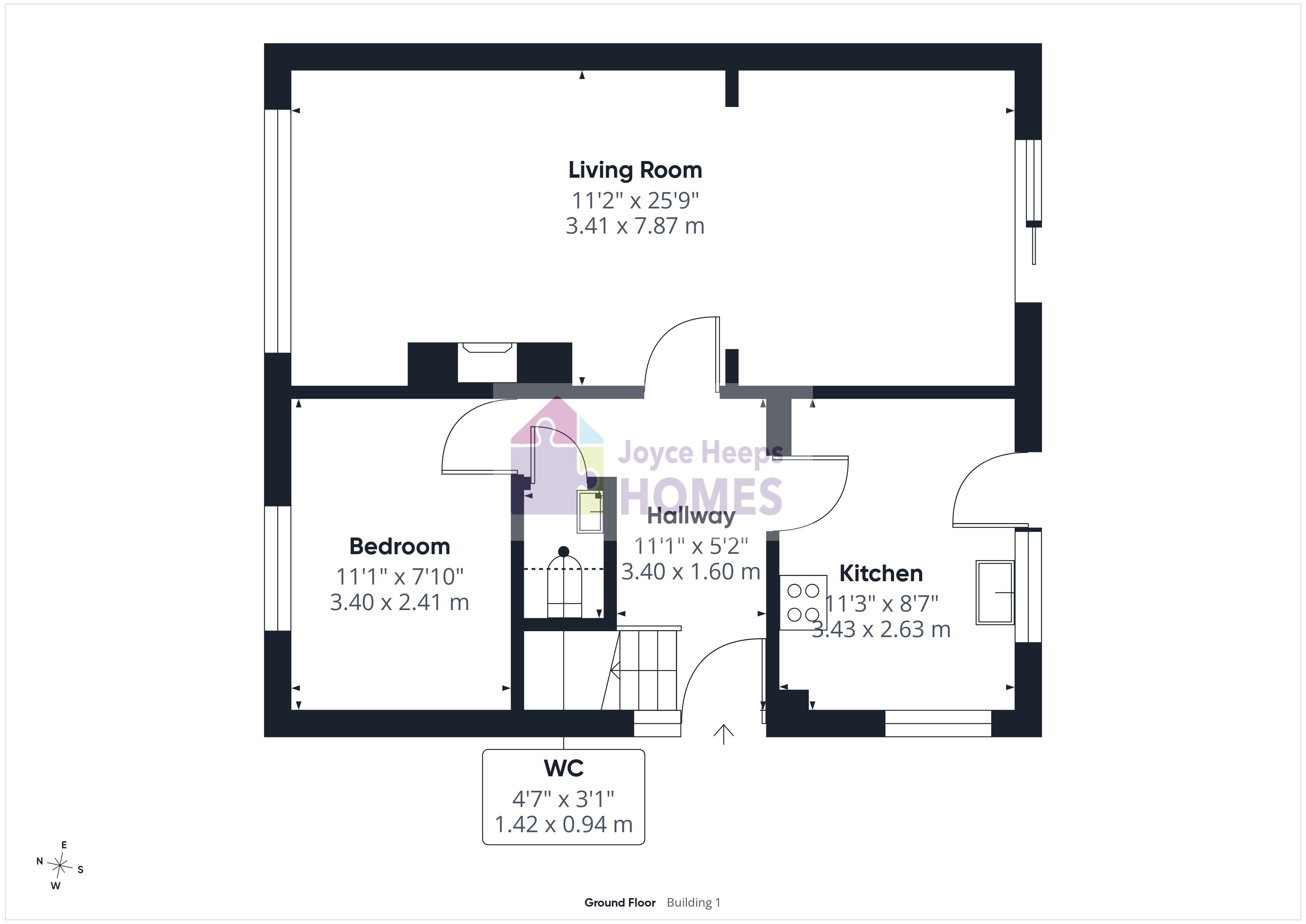1, Otago Park, Hairmyres, East Kilbride floorplan