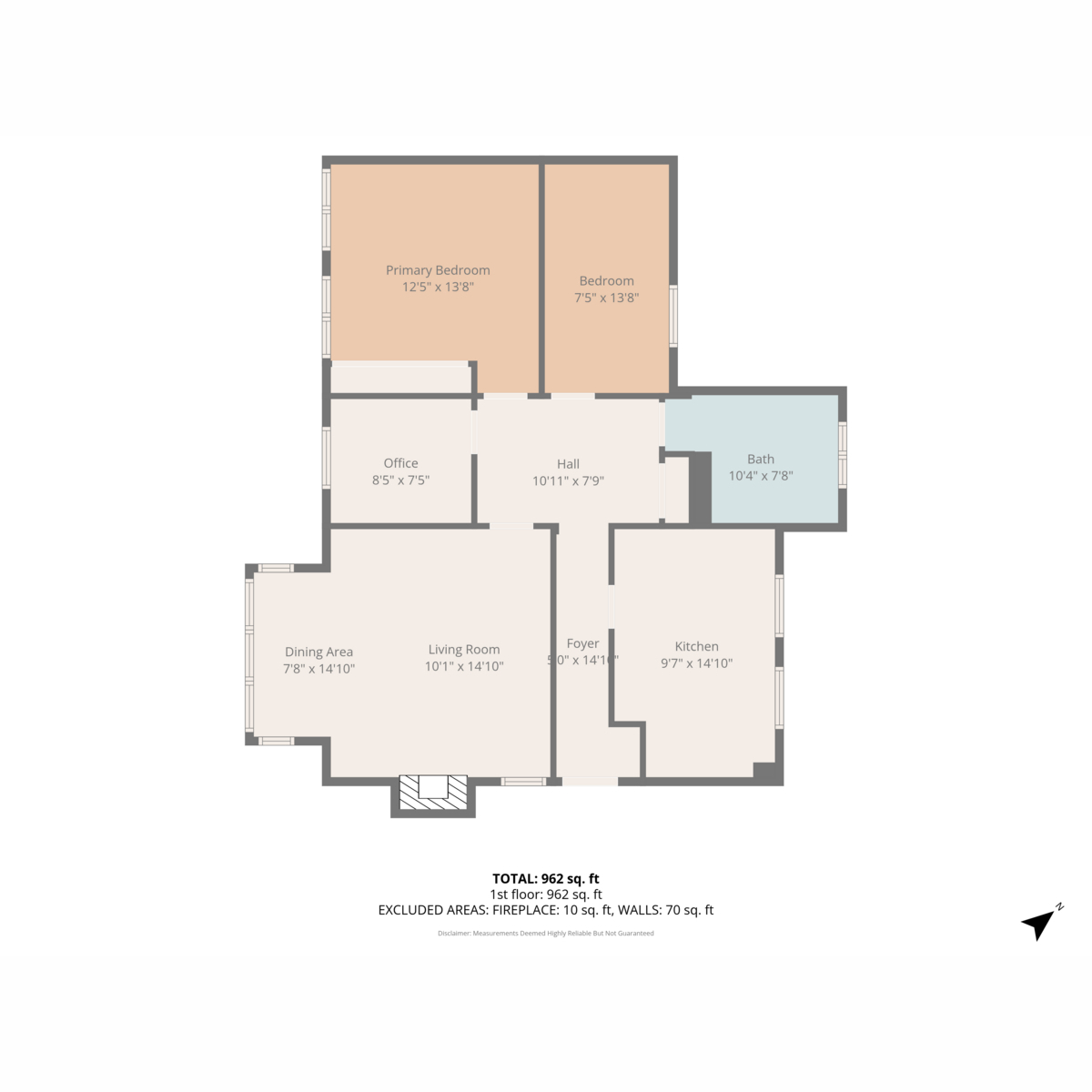 21b, Sylvan Road, London floorplan