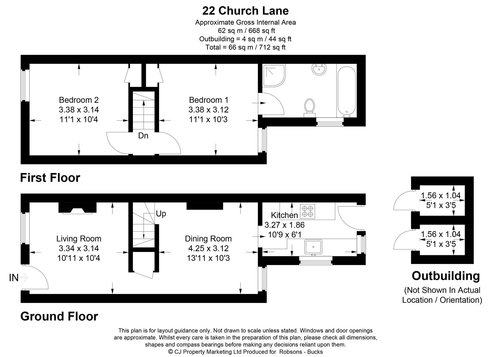 22, Church Lane, Rickmansworth floorplan