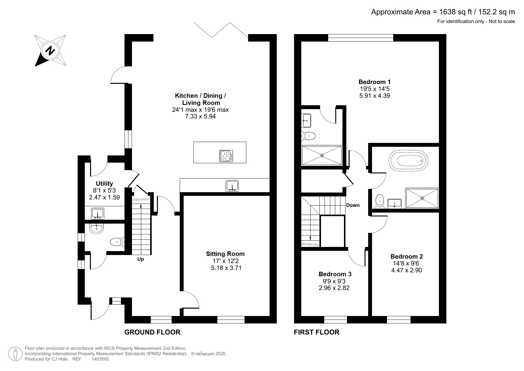 Oak House,, Shurdington, Cheltenham floorplan