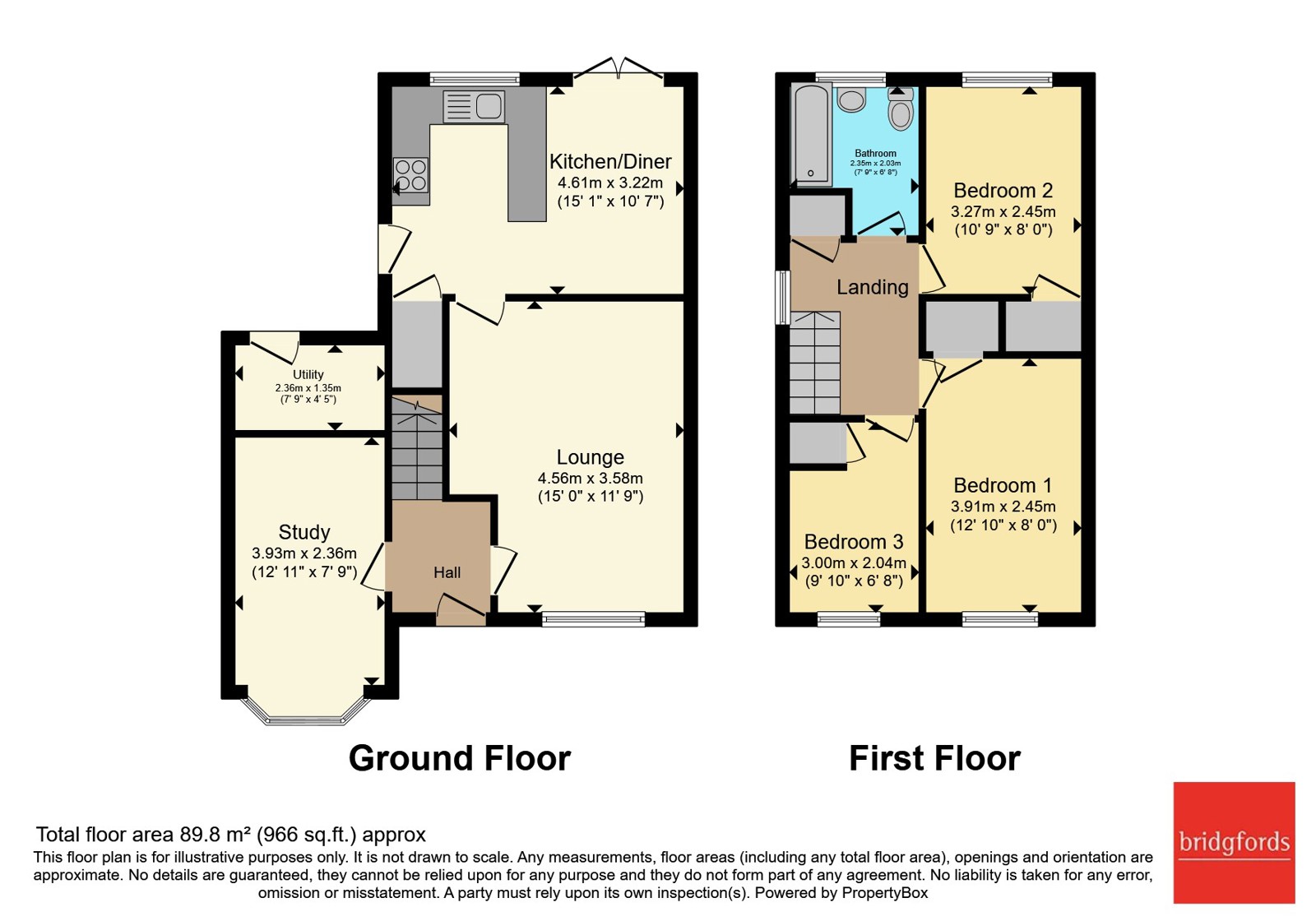 34, Caernarvon Avenue, Cheshire floorplan