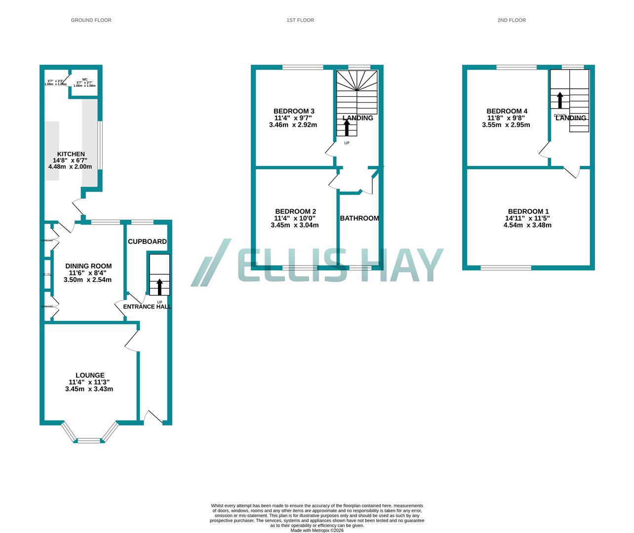 56, Cambridge Street, Scarborough floorplan