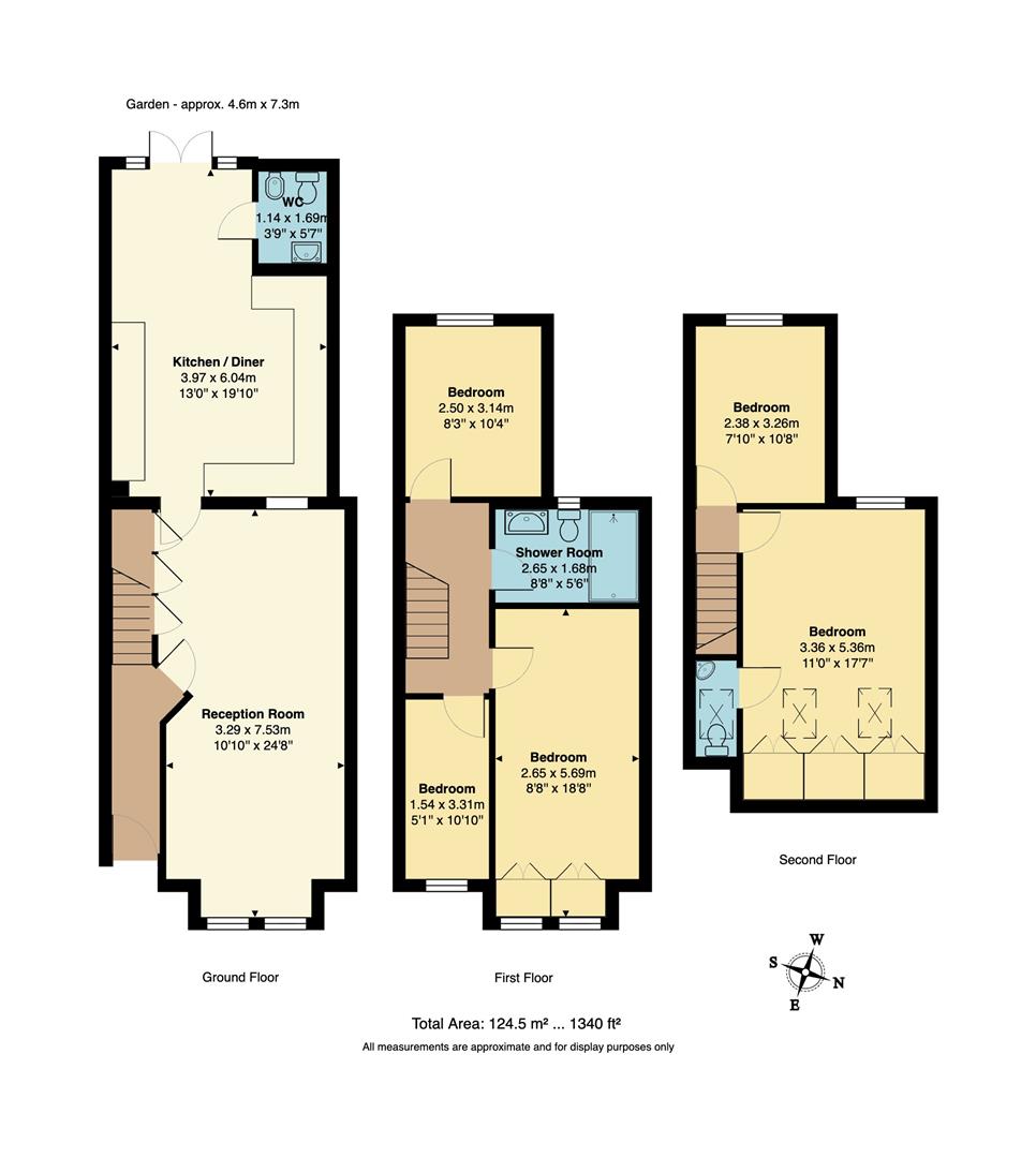 171, Fulbourne Road, London floorplan