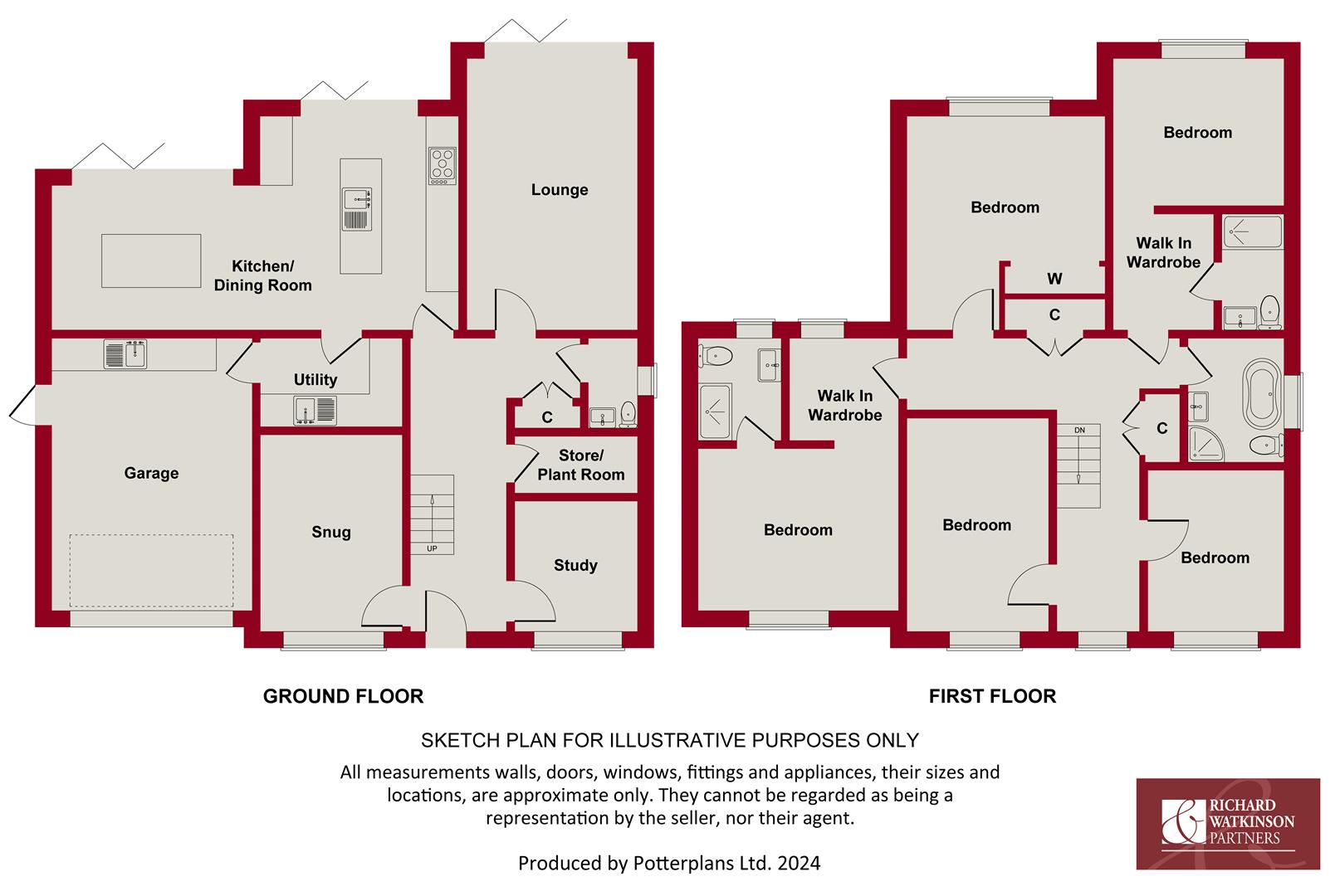 2, Hackers Close, East Bridgford floorplan