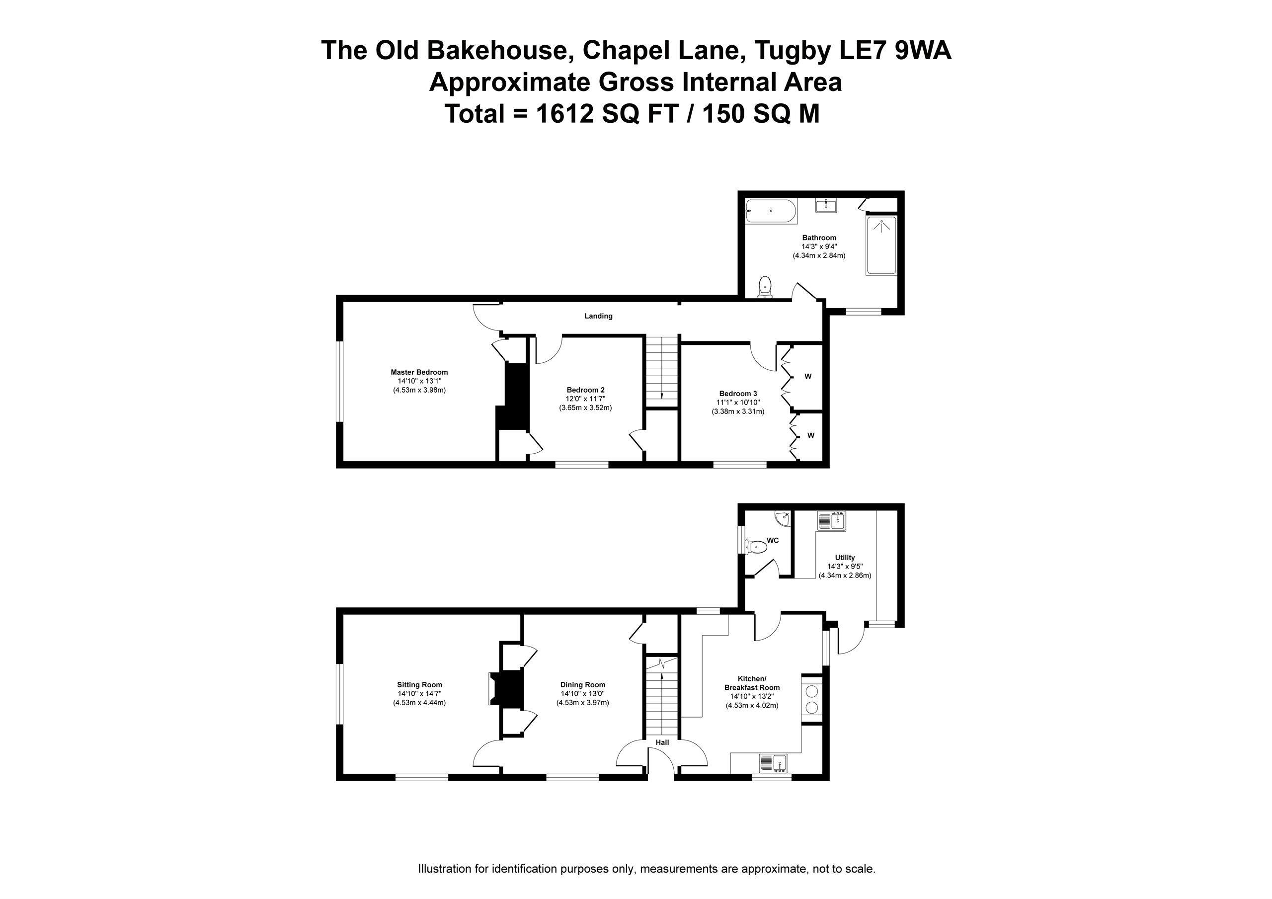 The Old Bakehouse, Chapel Lane, Leicester floorplan