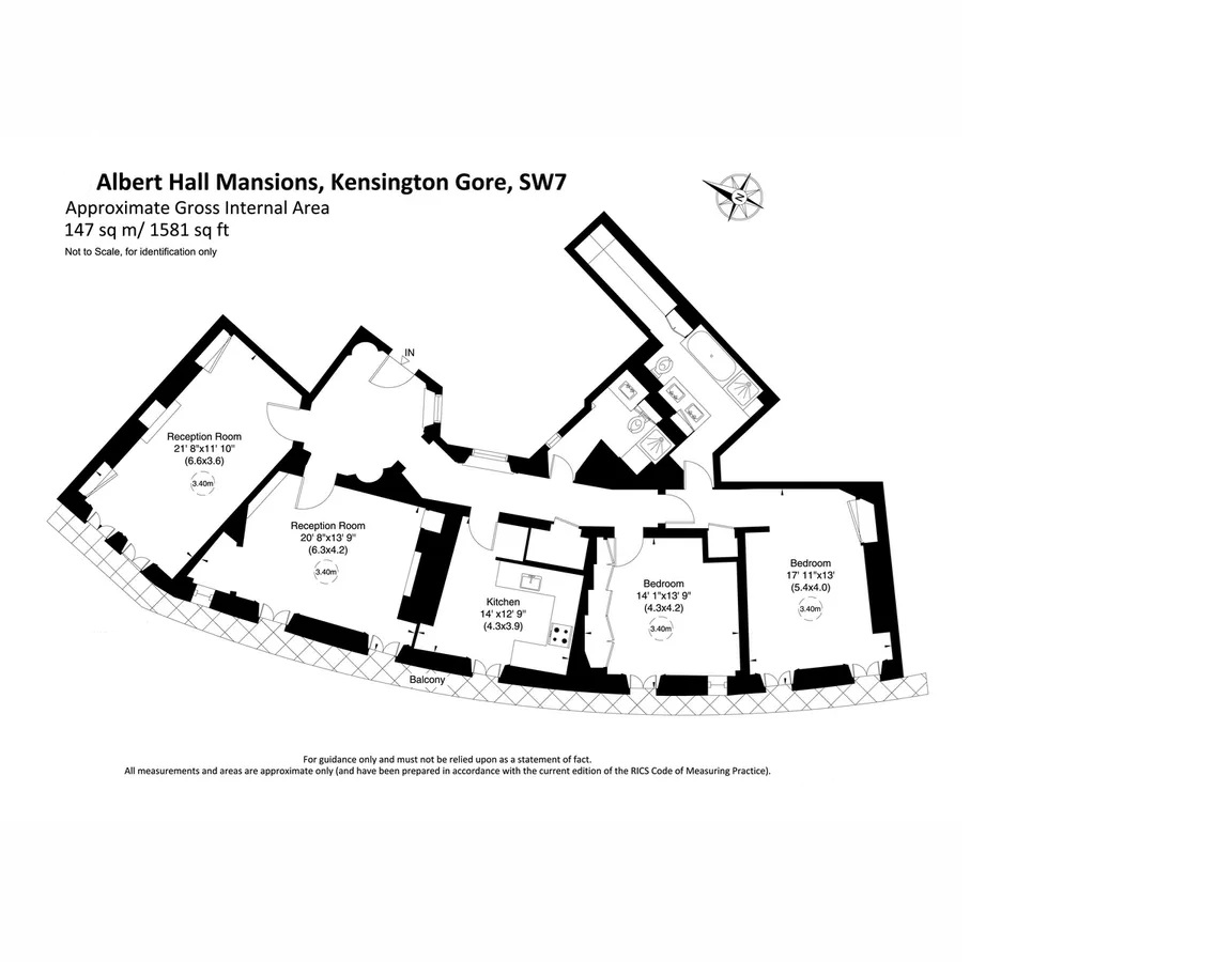 Prince Consort Road, London floorplan