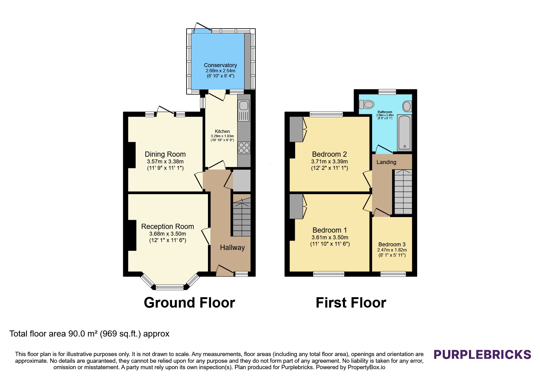 40, Johnstone Road, London floorplan