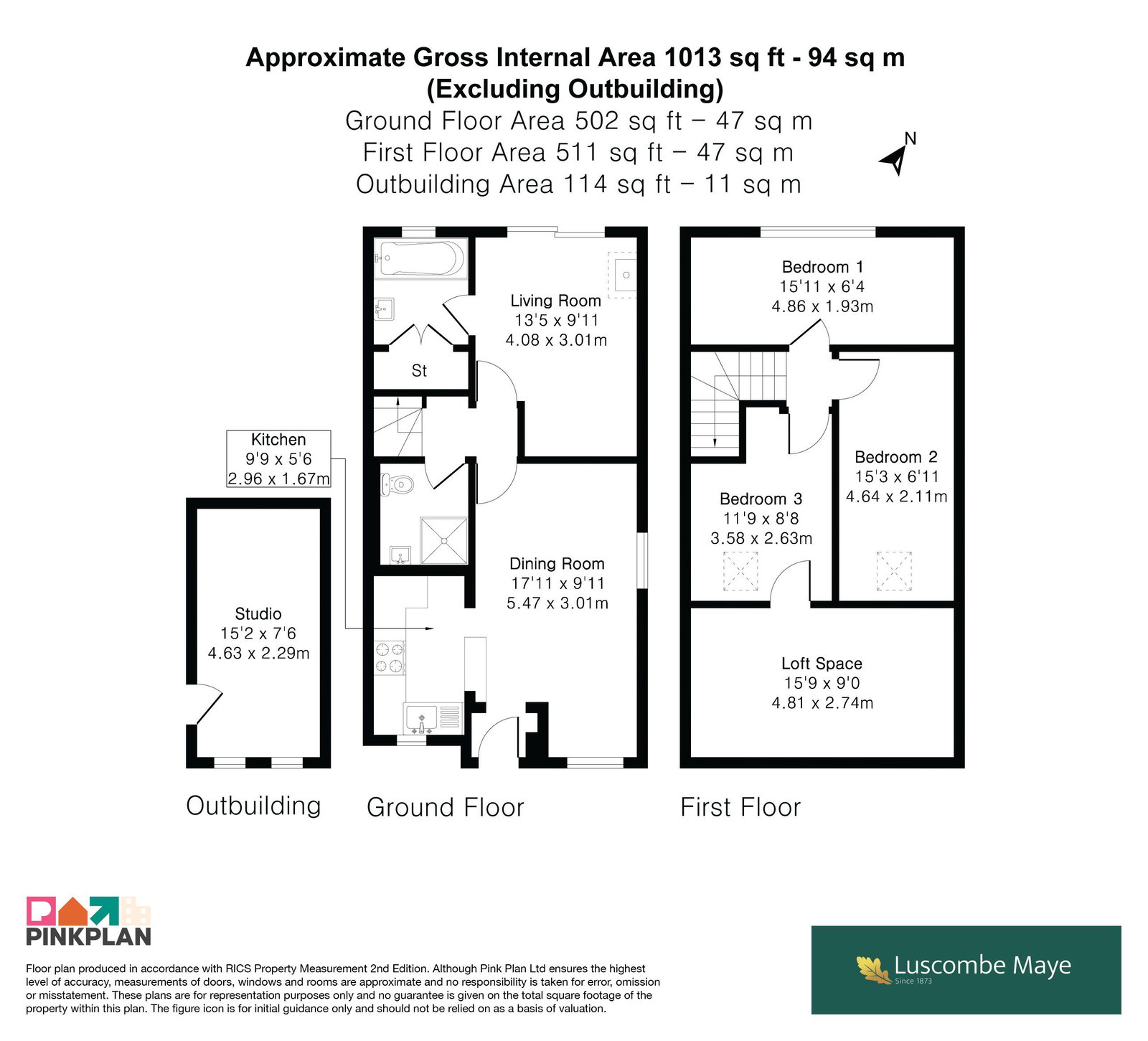 2, Beech Close, Totnes floorplan