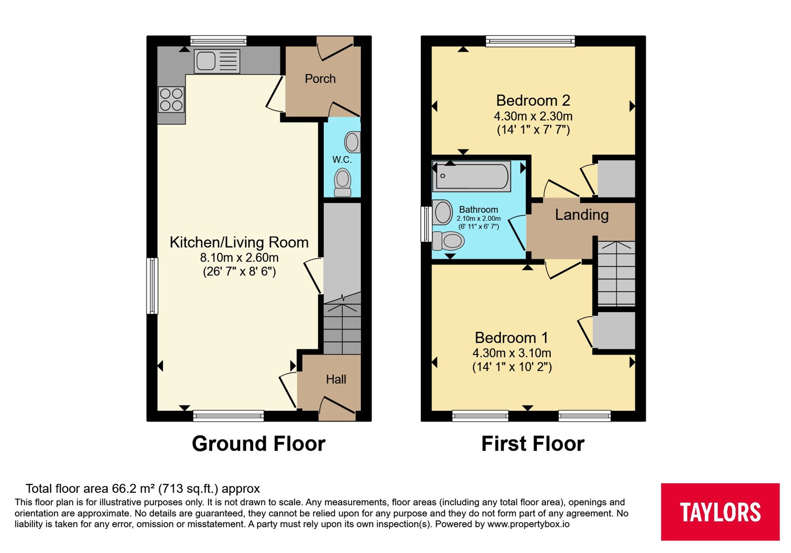 (100%), 31, Brewery Lane, Aylesbury floorplan