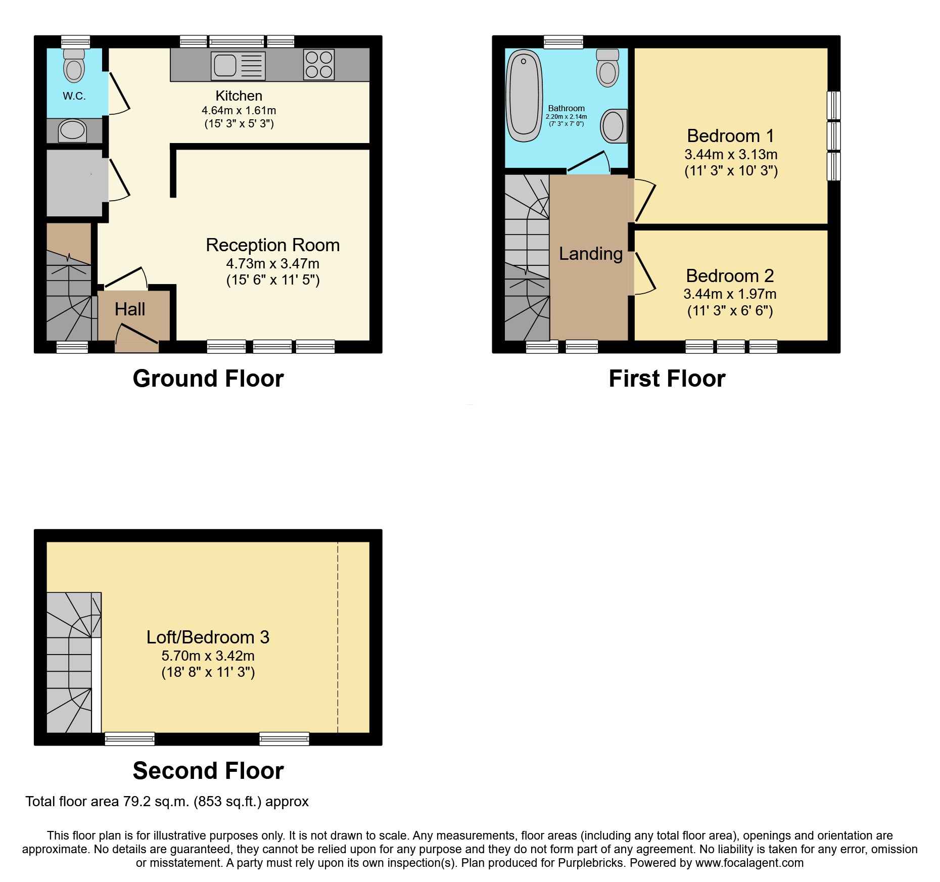 92, Eastbrook Road, Waltham Abbey floorplan