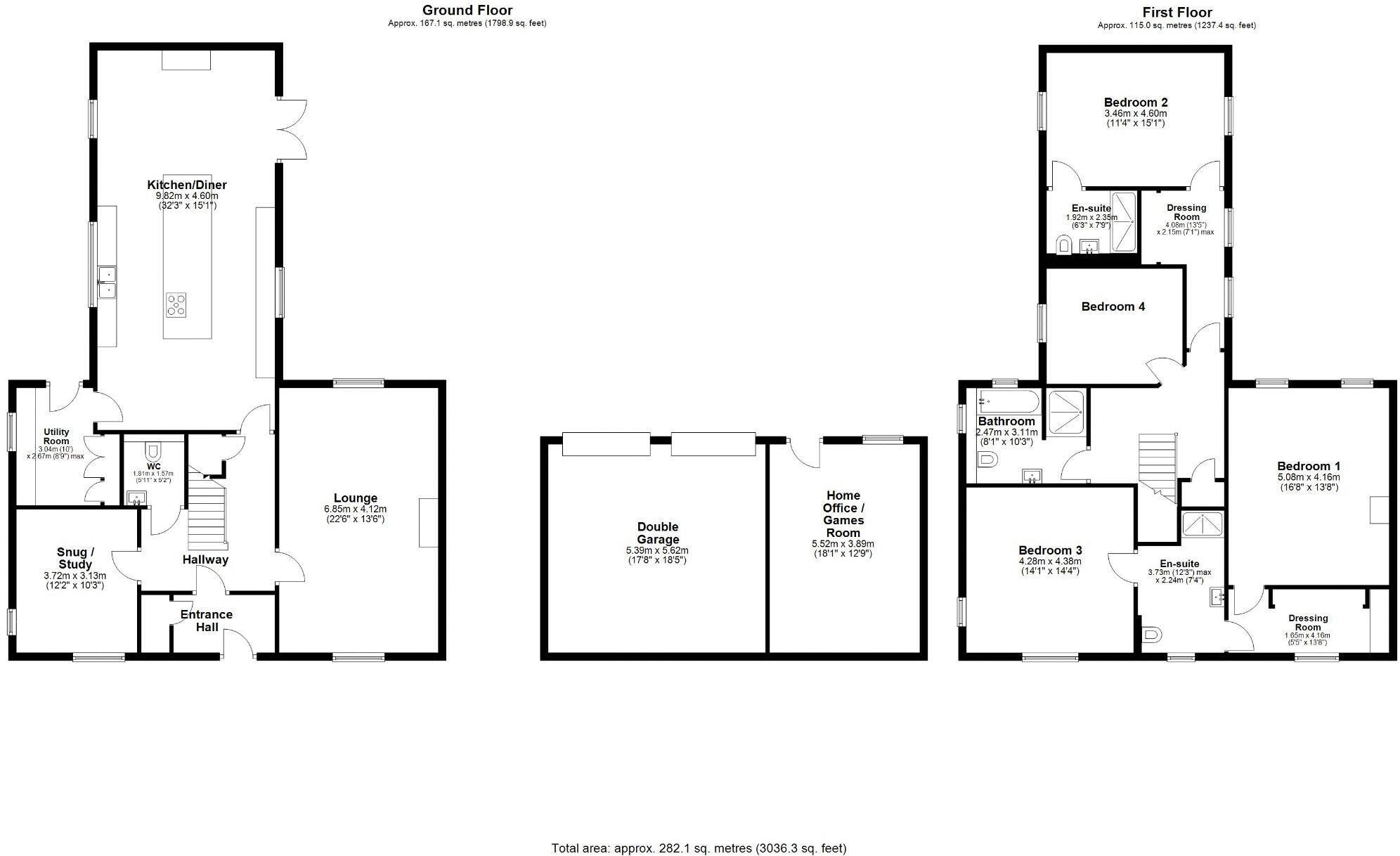 1, Corral Grove, Doncaster floorplan