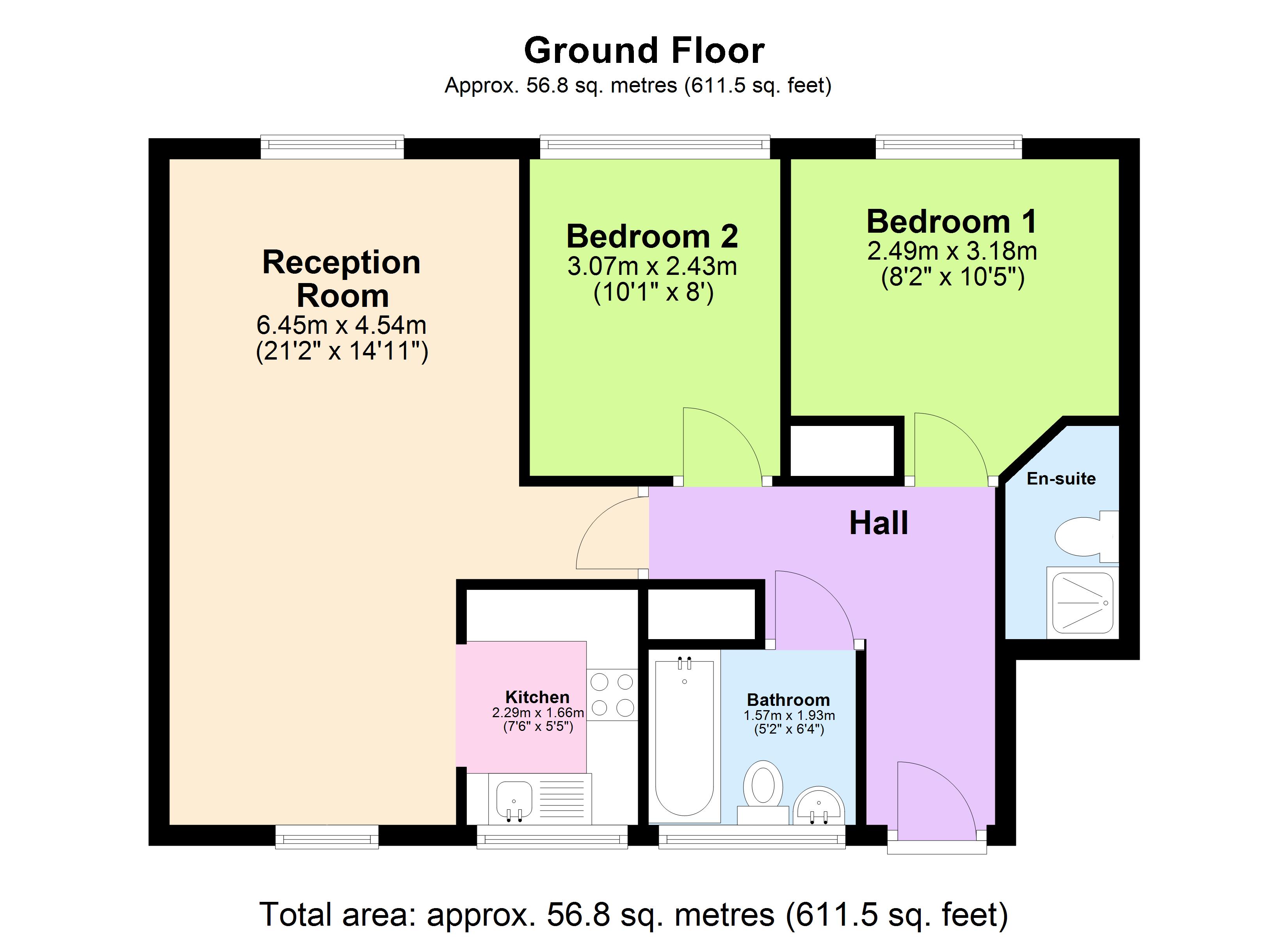 19, Meachen Road, Essex floorplan