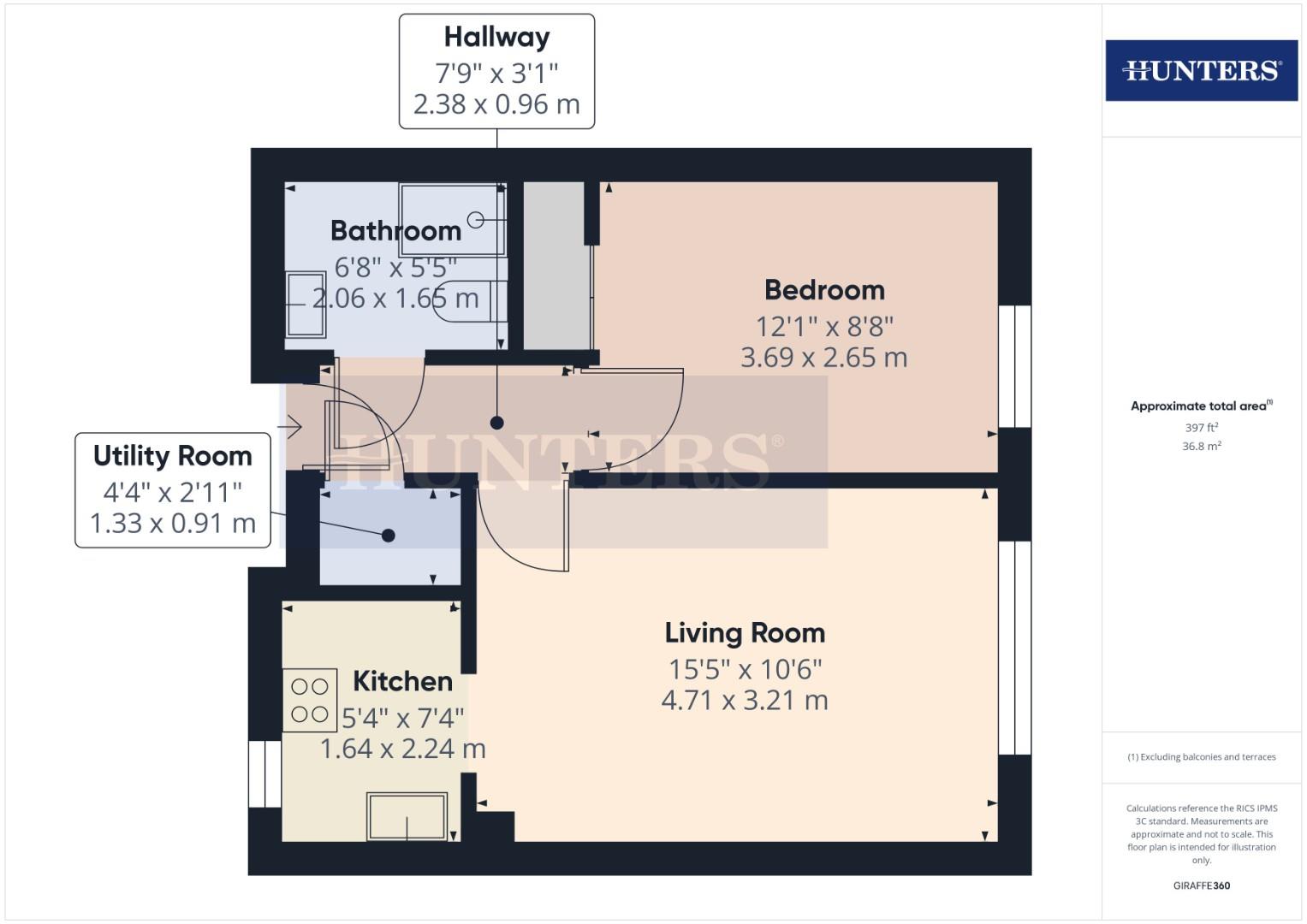 26, Chapel Court, Filey floorplan