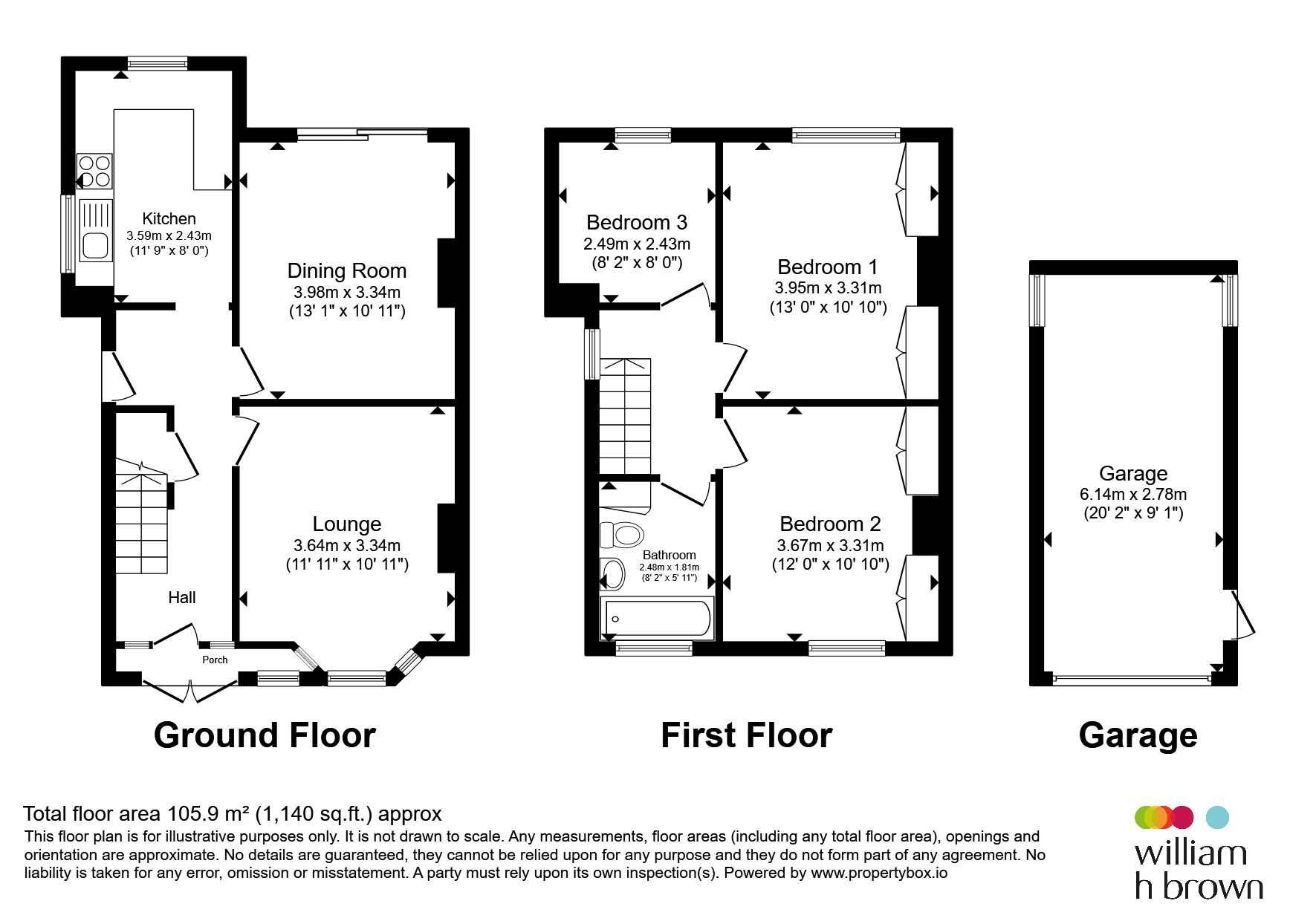 The Crossway, Leicester floorplan