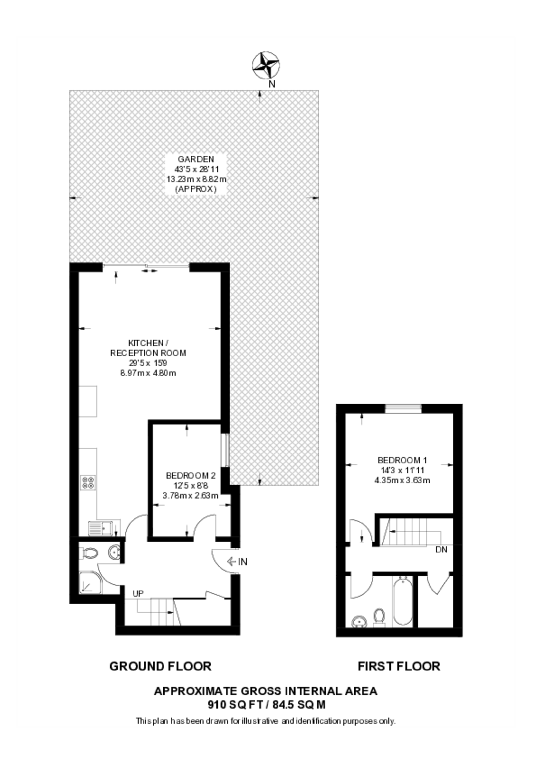 Welldon Crescent, Harrow floorplan