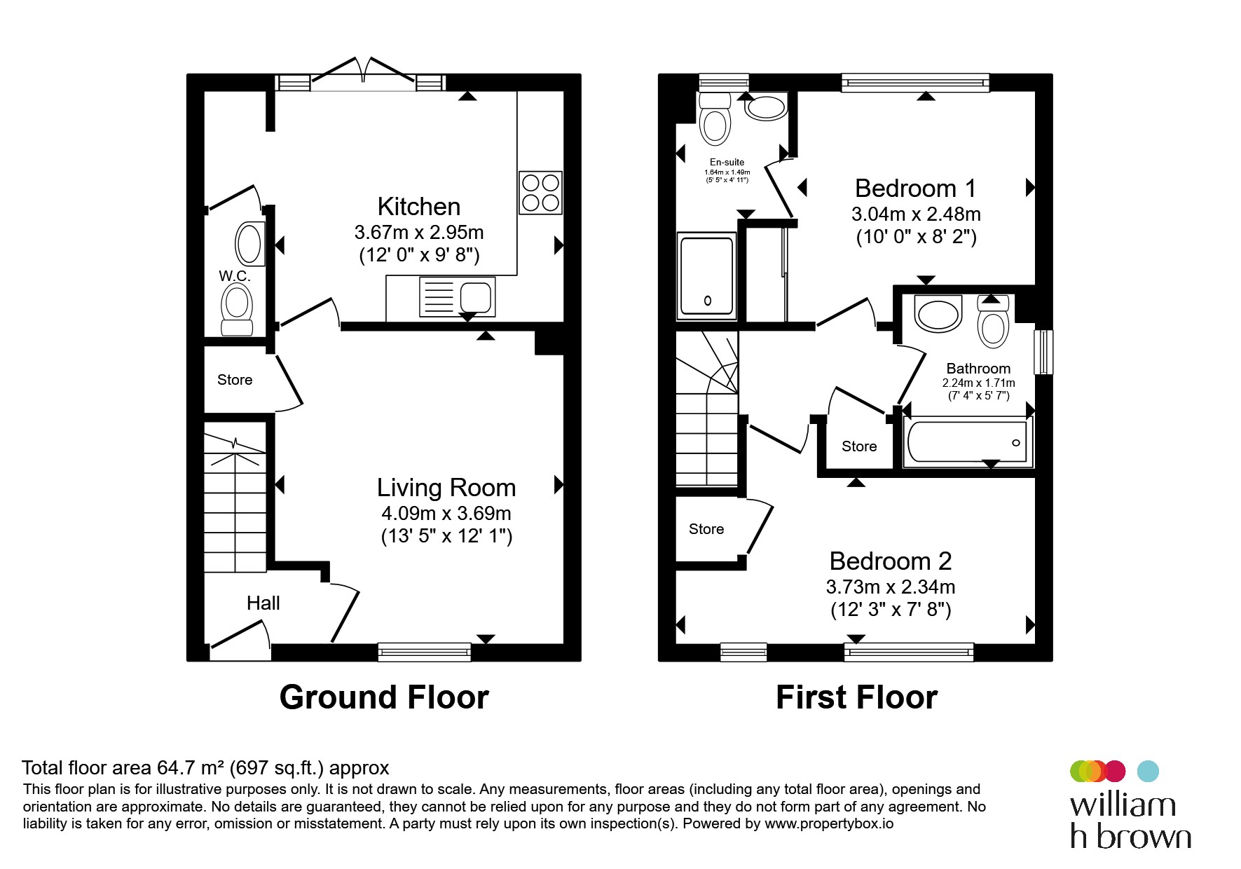 26, Ranulf Road, Sudbury floorplan