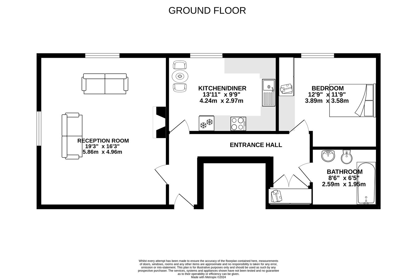 3 Evelyn Fison House, Eastward Place, Stowmarket floorplan