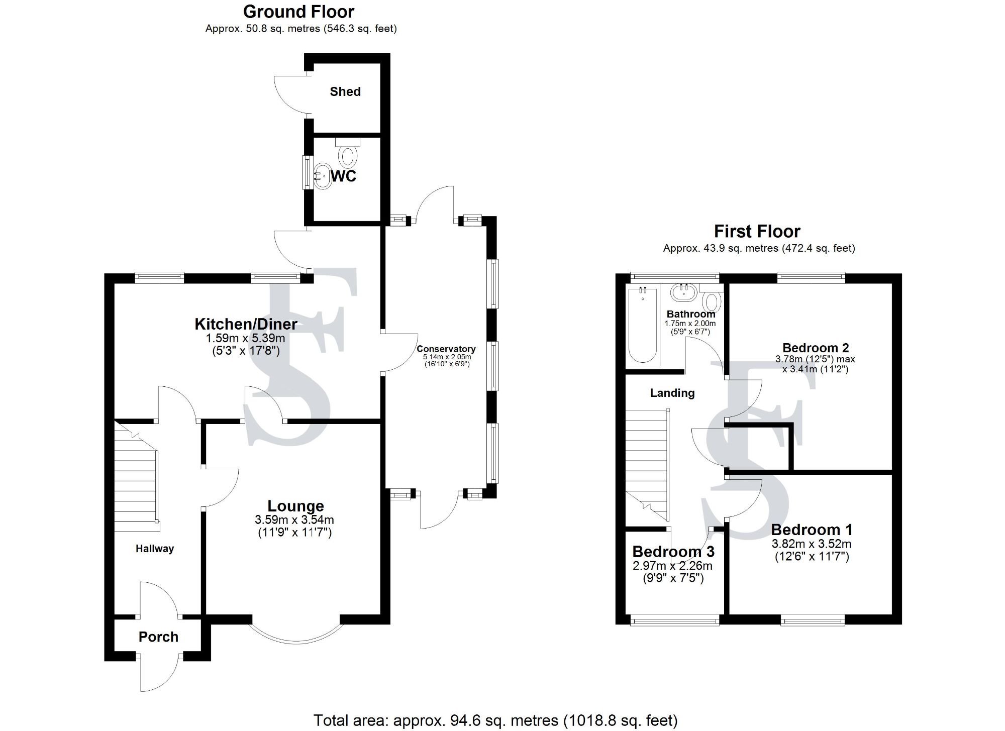 Coatbridge Avenue, Rushey Mead floorplan