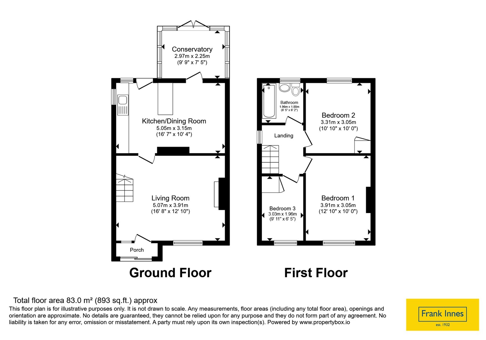 8, Coe Avenue, Leicestershire floorplan