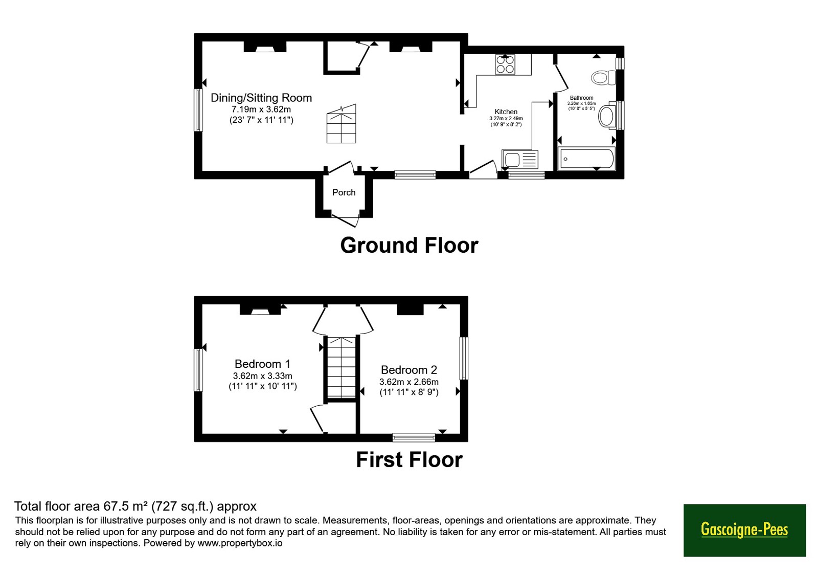 116, Kingston Road, Surrey floorplan