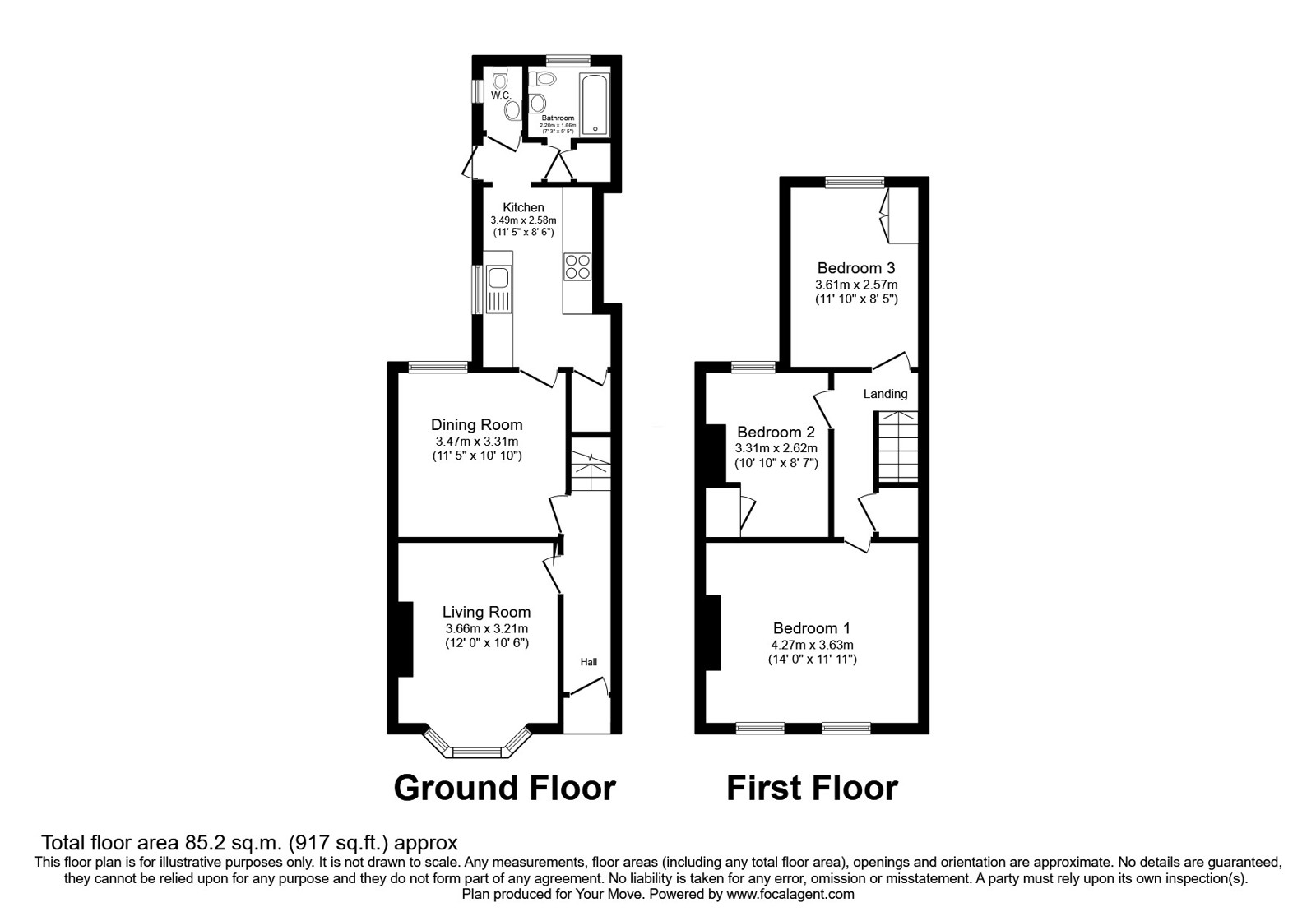 272, Beaver Road, Kent floorplan