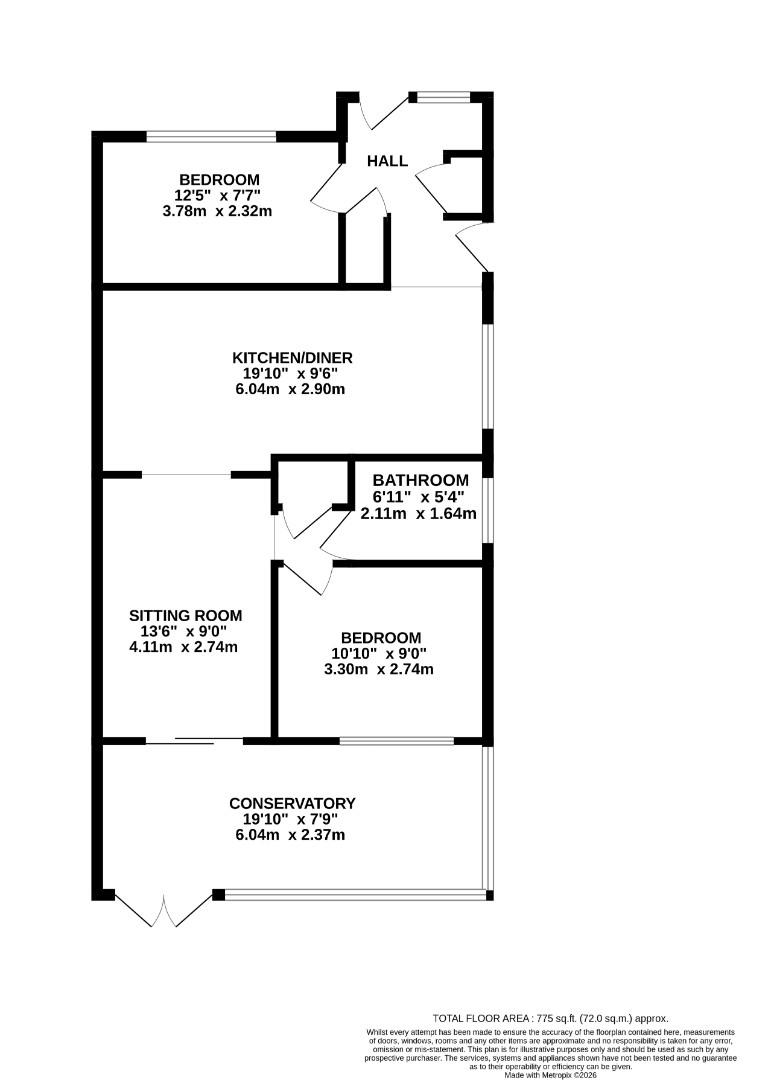 32, Ethelburga Drive, Folkestone floorplan
