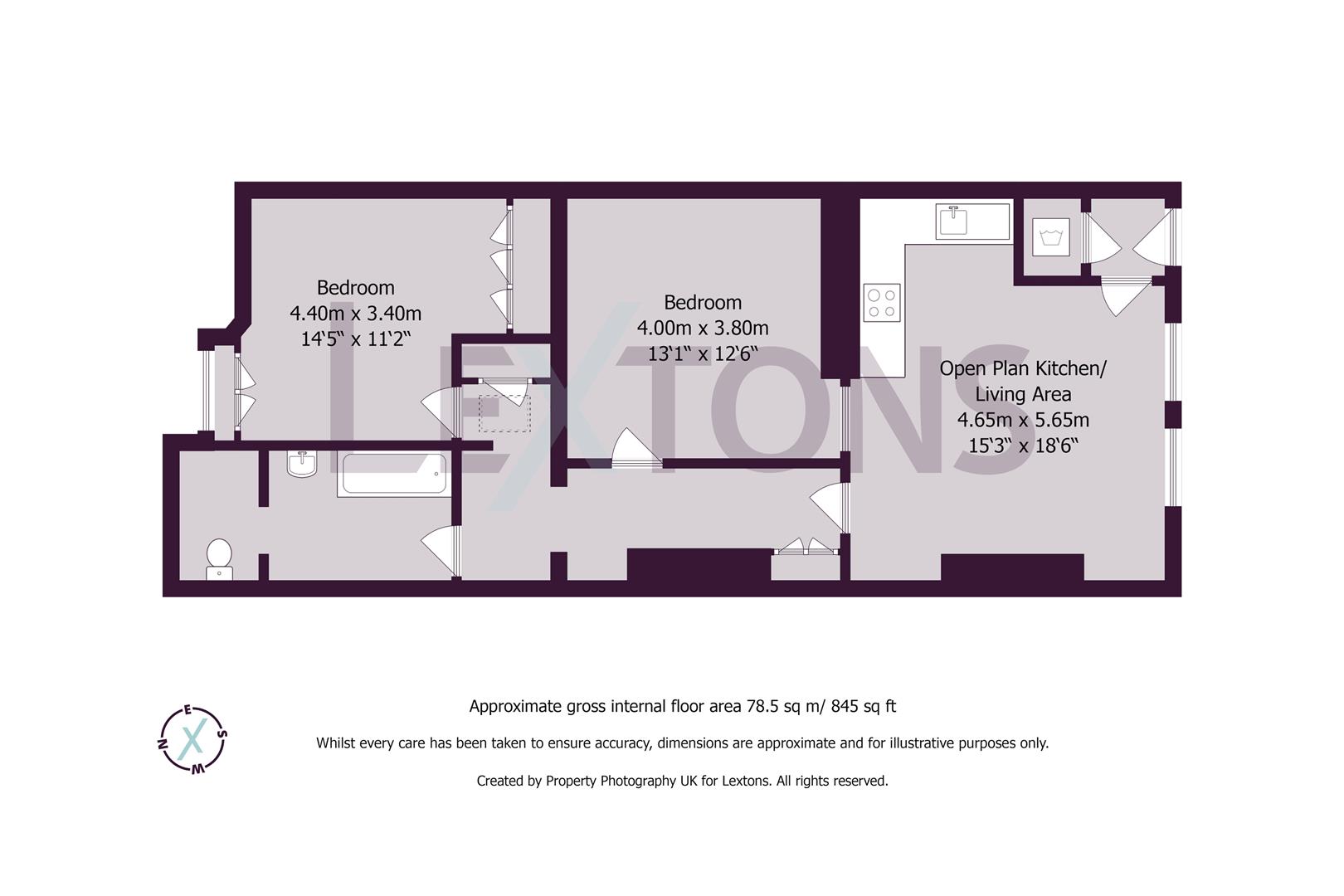 2 Bedrooms Flat for sale in Marine Square, Brighton BN2
