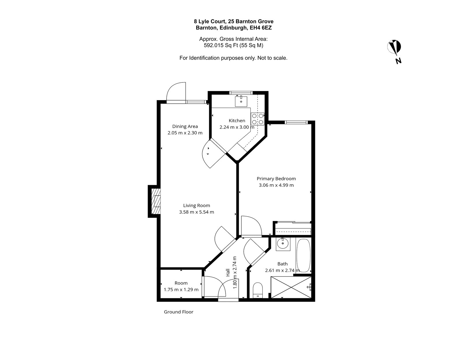 8 Lyle Court,, 25, Barnton Grove, Edinburgh floorplan