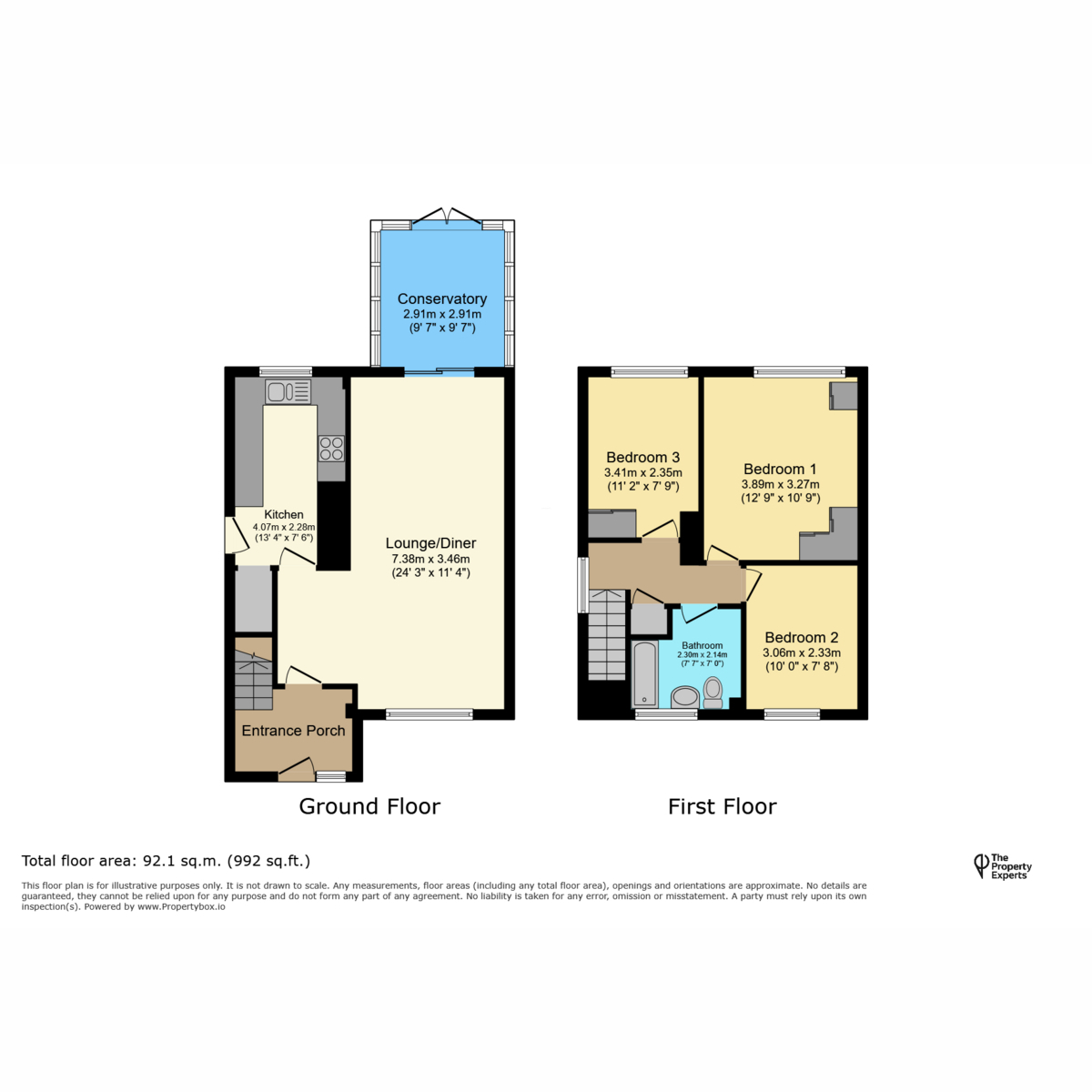 3, Countrymans Way, East Goscote floorplan