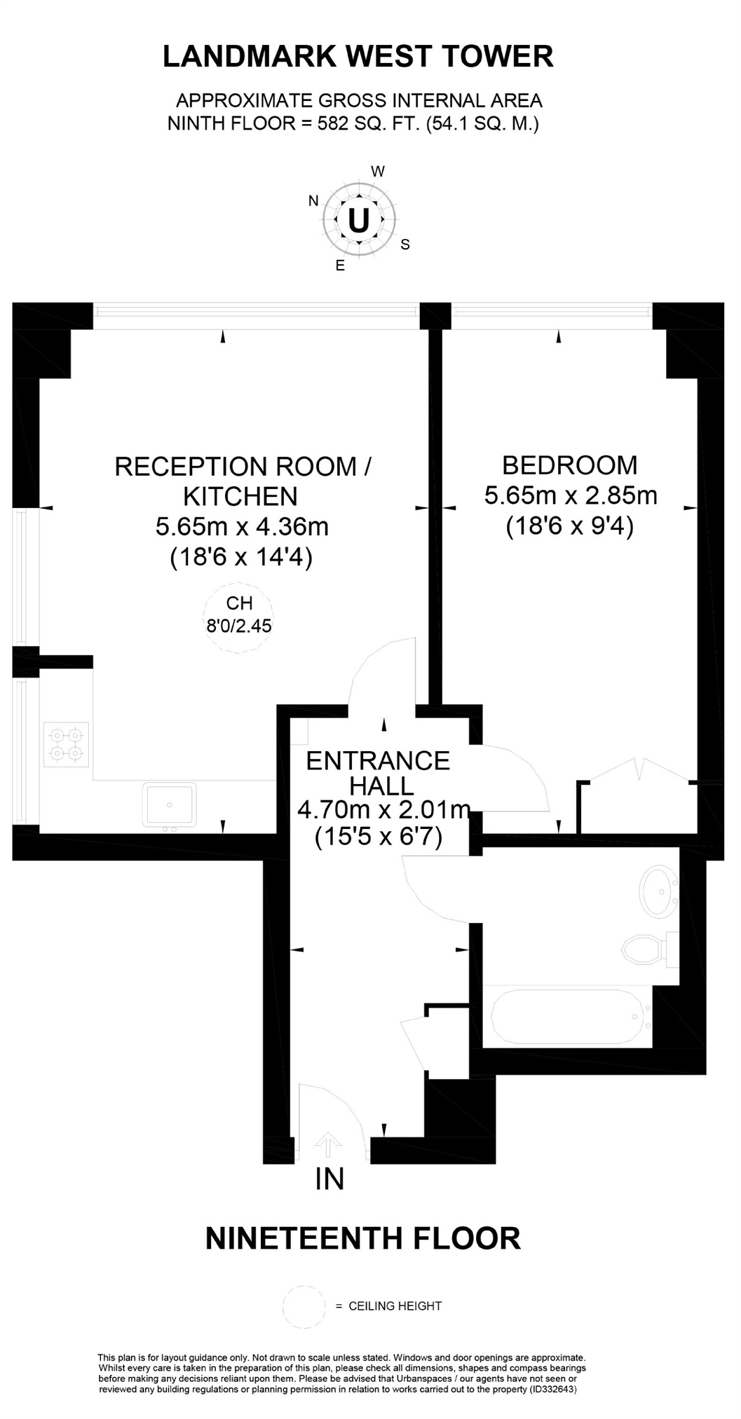 1 Bedrooms Flat to rent in Landmark West, 22 Marsh Wall, London E14