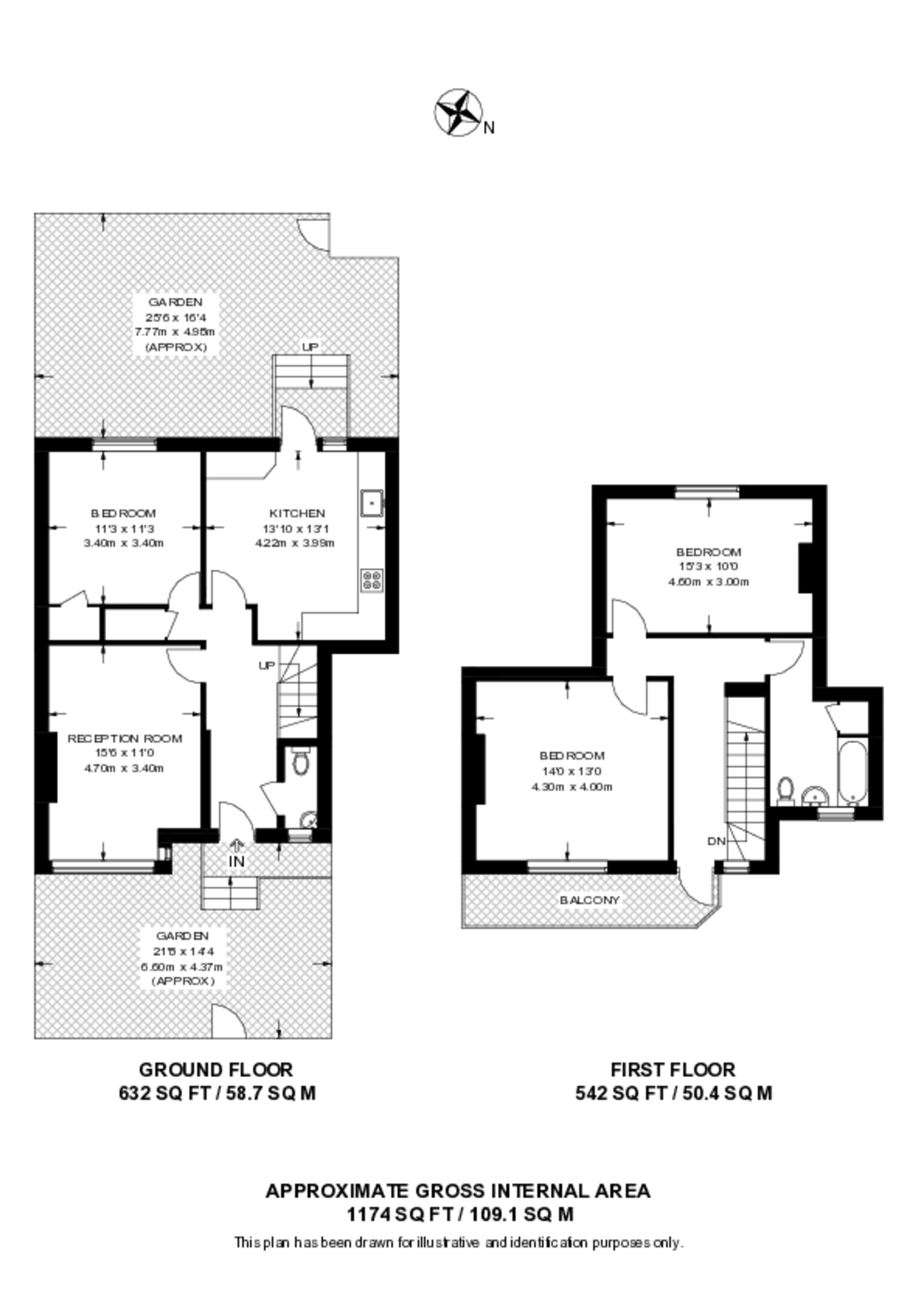 Halton Road, Islington floorplan