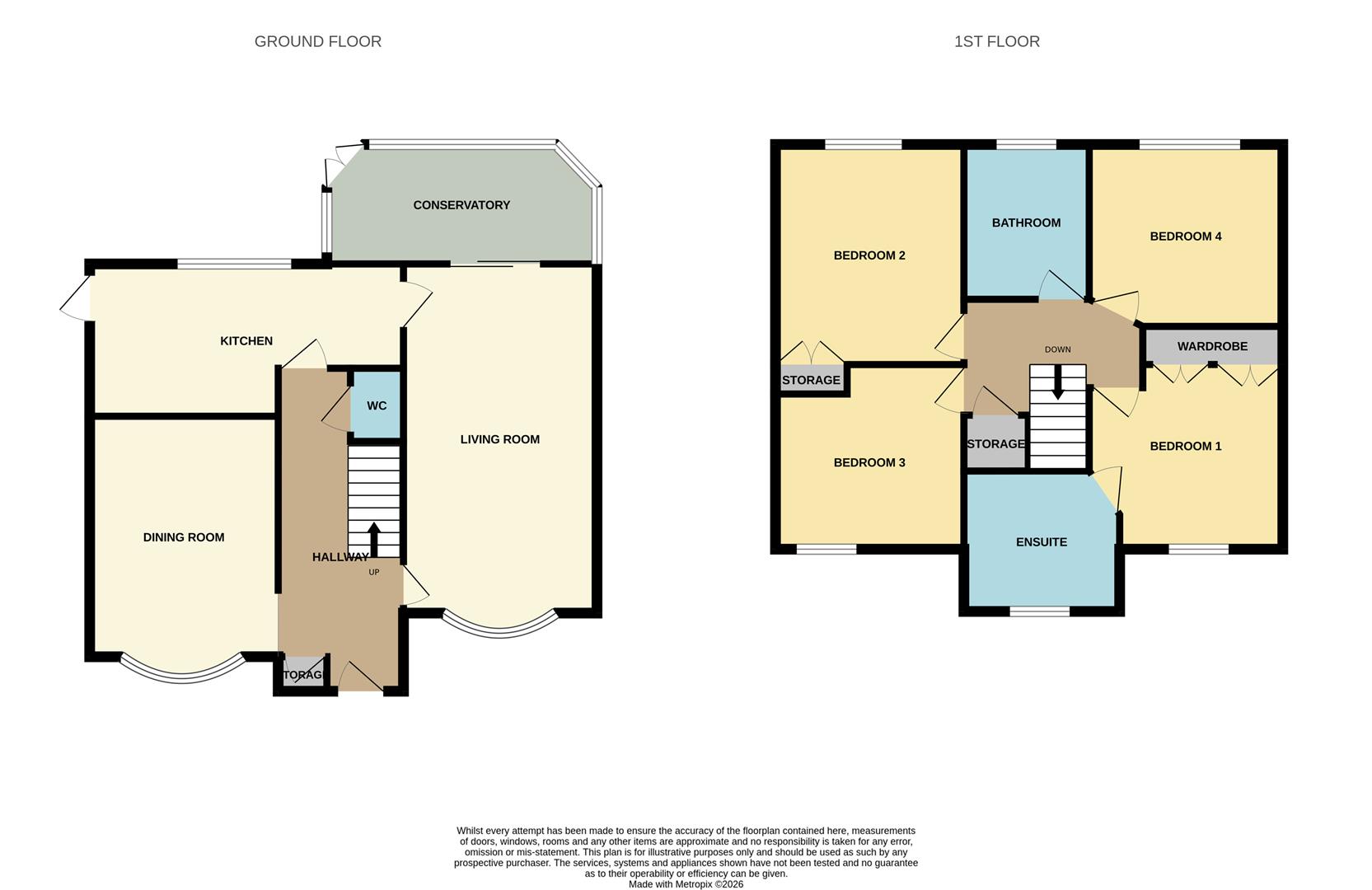 11, Rowan Close, Rayleigh floorplan
