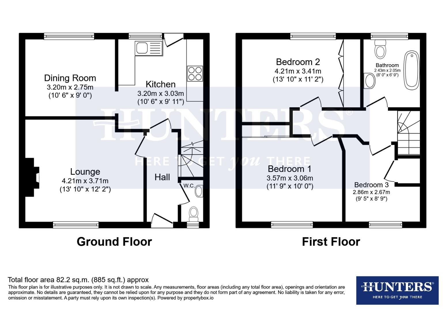 Silverwell Cottage, Pateley Bridge Road, Harrogate floorplan